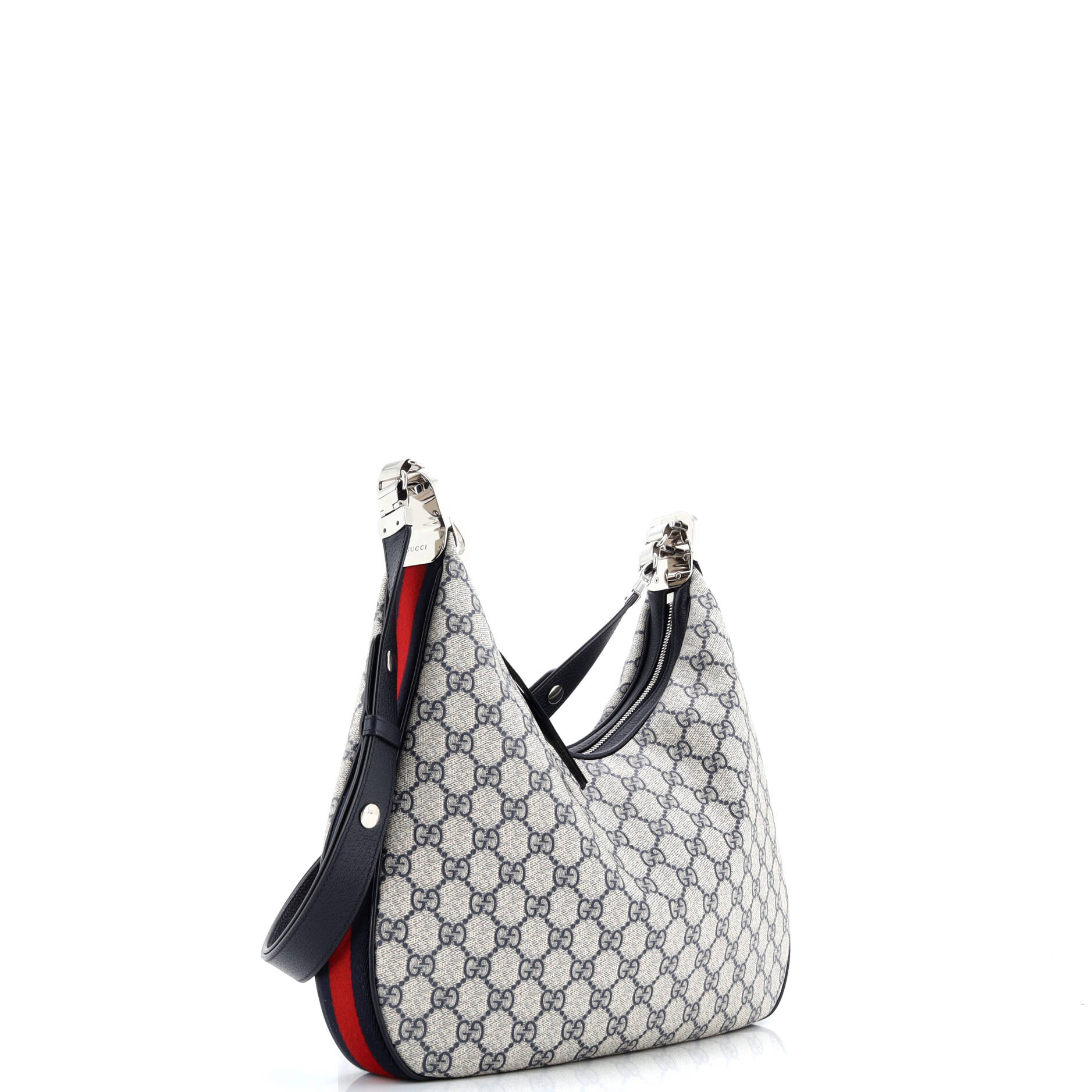 Gucci Attache Shoulder Bag GG Coated Canvas Medium