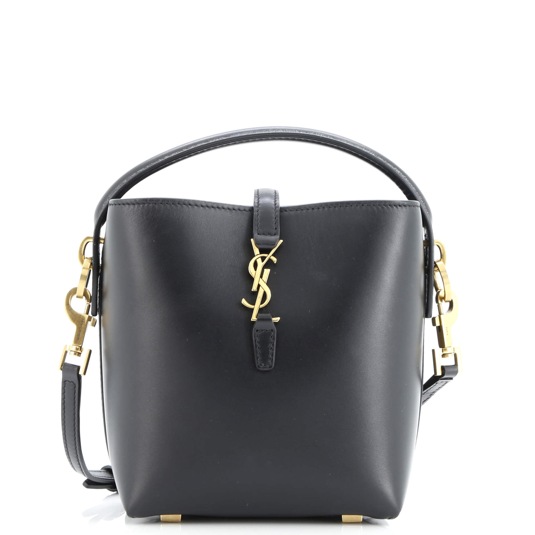 Saint Laurent Le 37 Bucket Bag Leather Mini