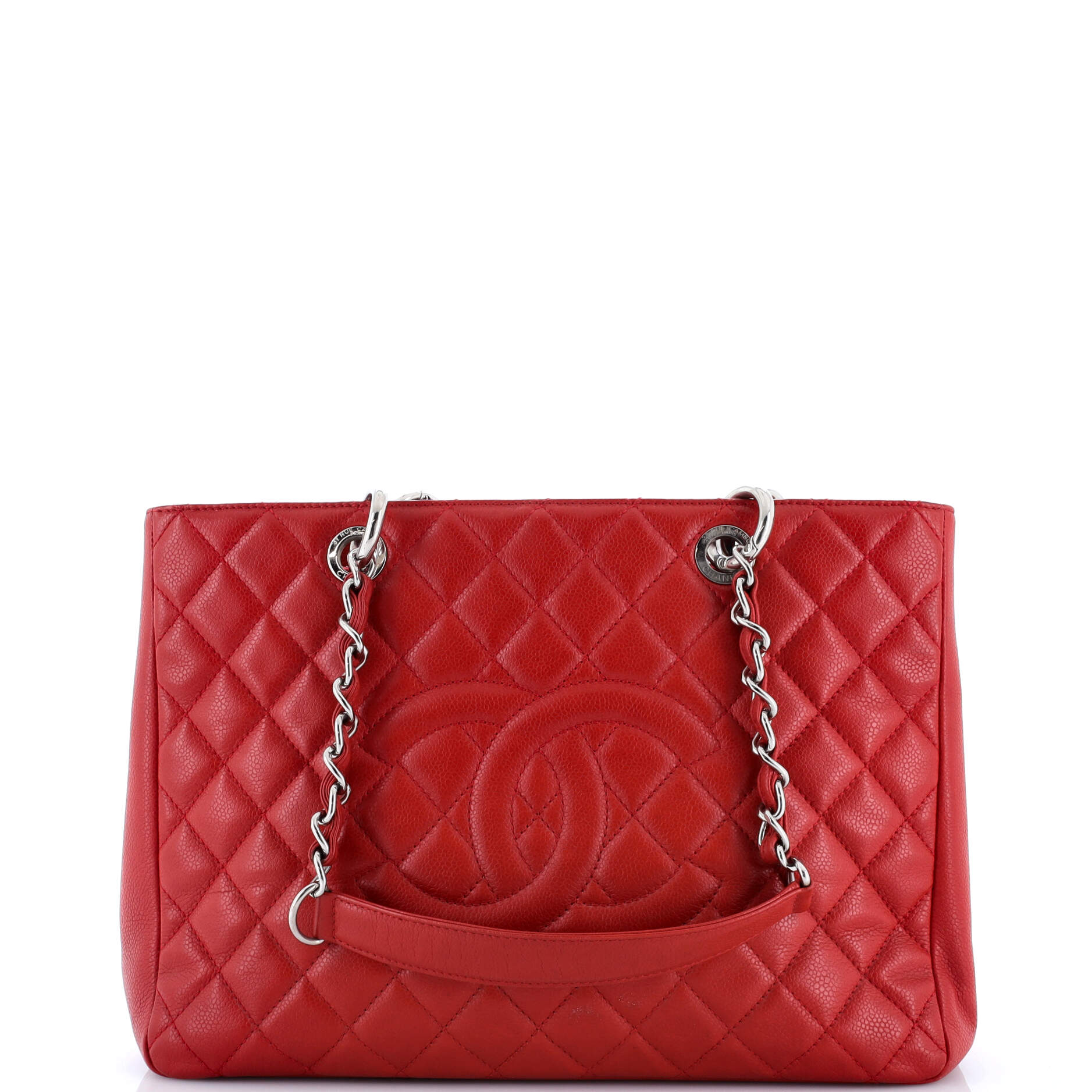Chanel Grand Shopping Tote Quilted Caviar