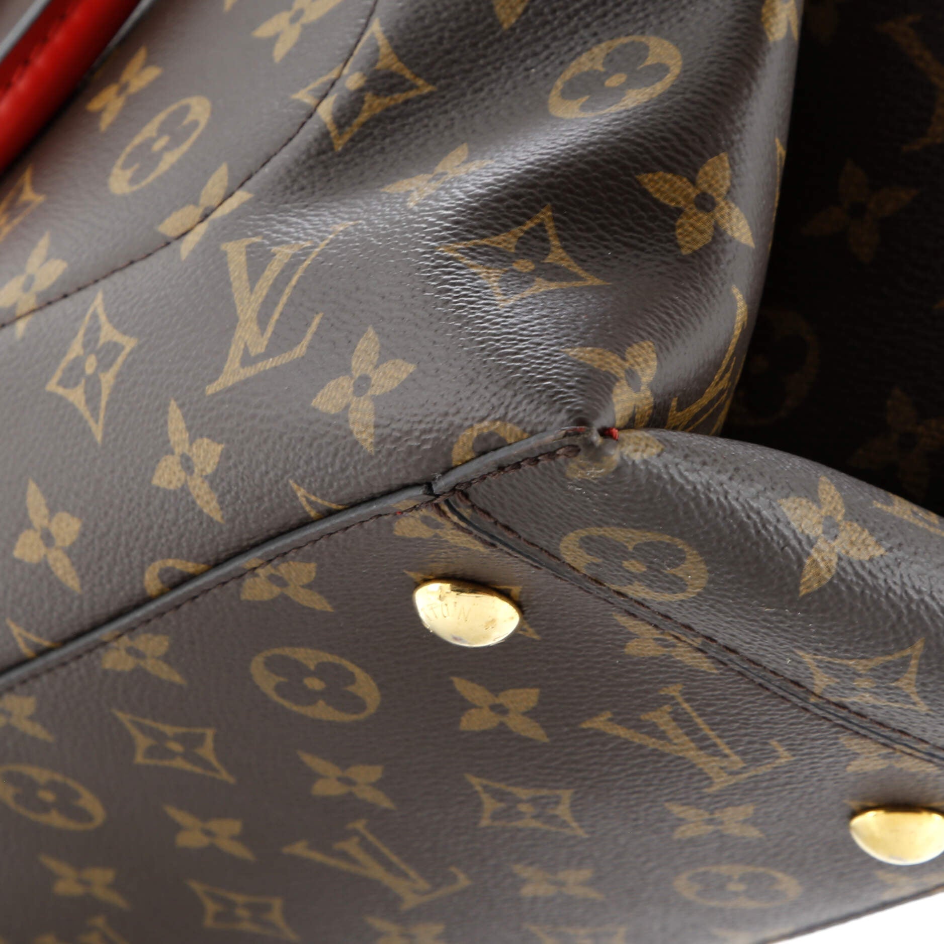Louis Vuitton Flower Tote Monogram Canvas with Leather