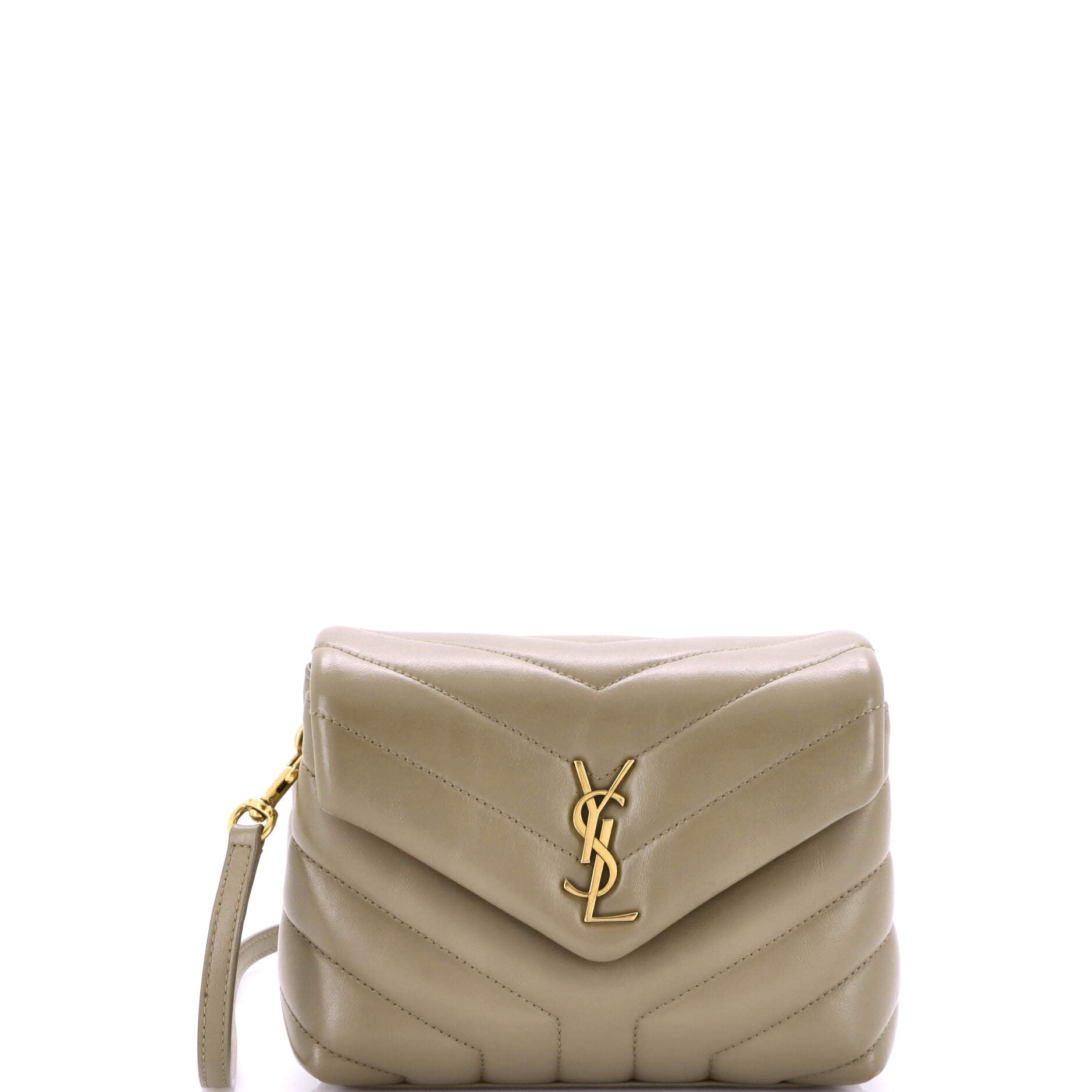 Saint Laurent Loulou Shoulder Bag Matelasse Chevron Leather Toy