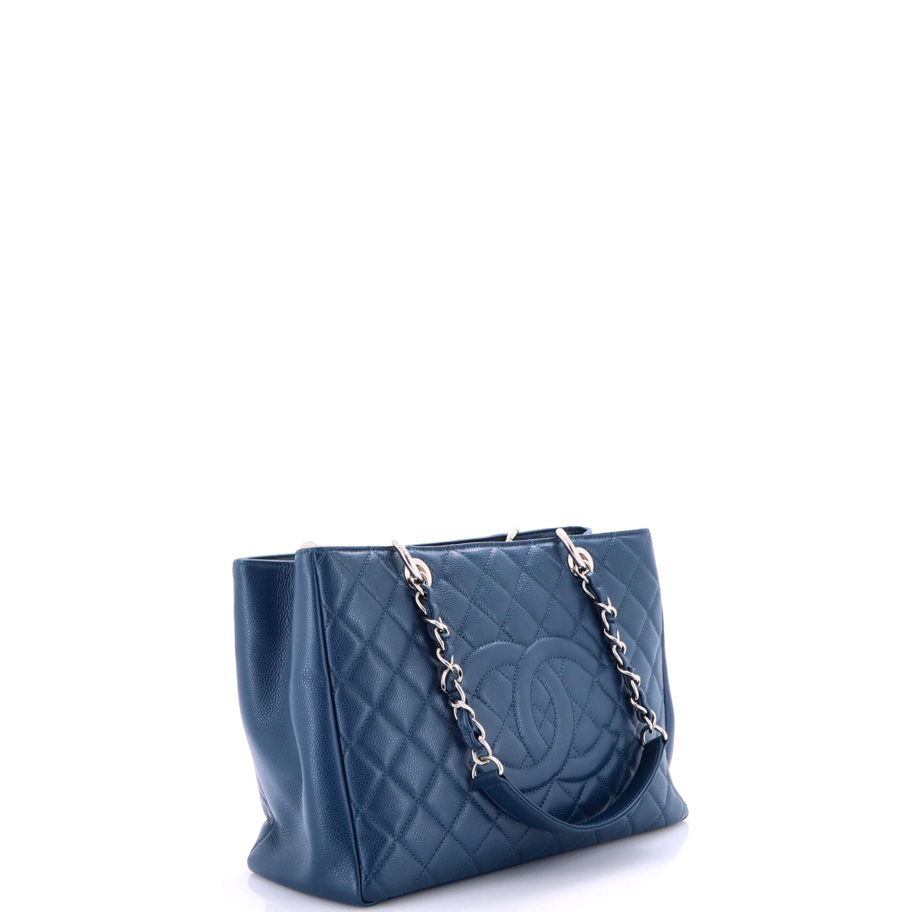 Chanel Grand Shopping Tote Quilted Caviar