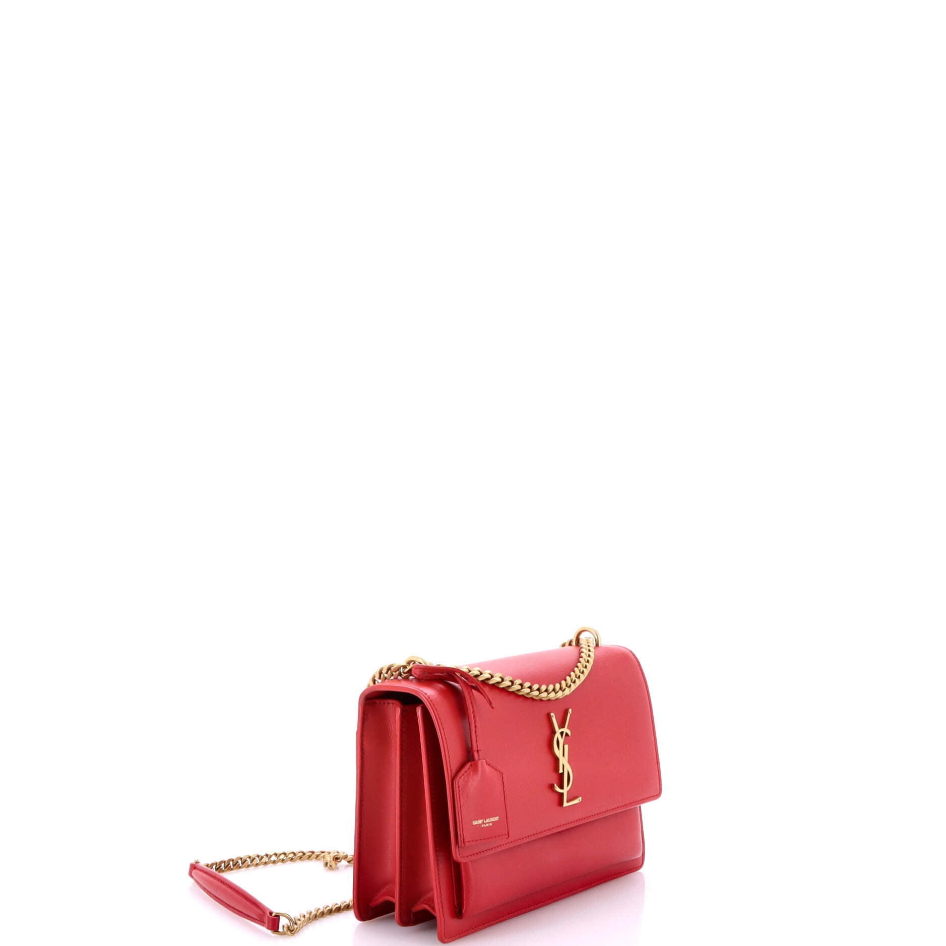 Saint Laurent Sunset Crossbody Bag Leather Medium