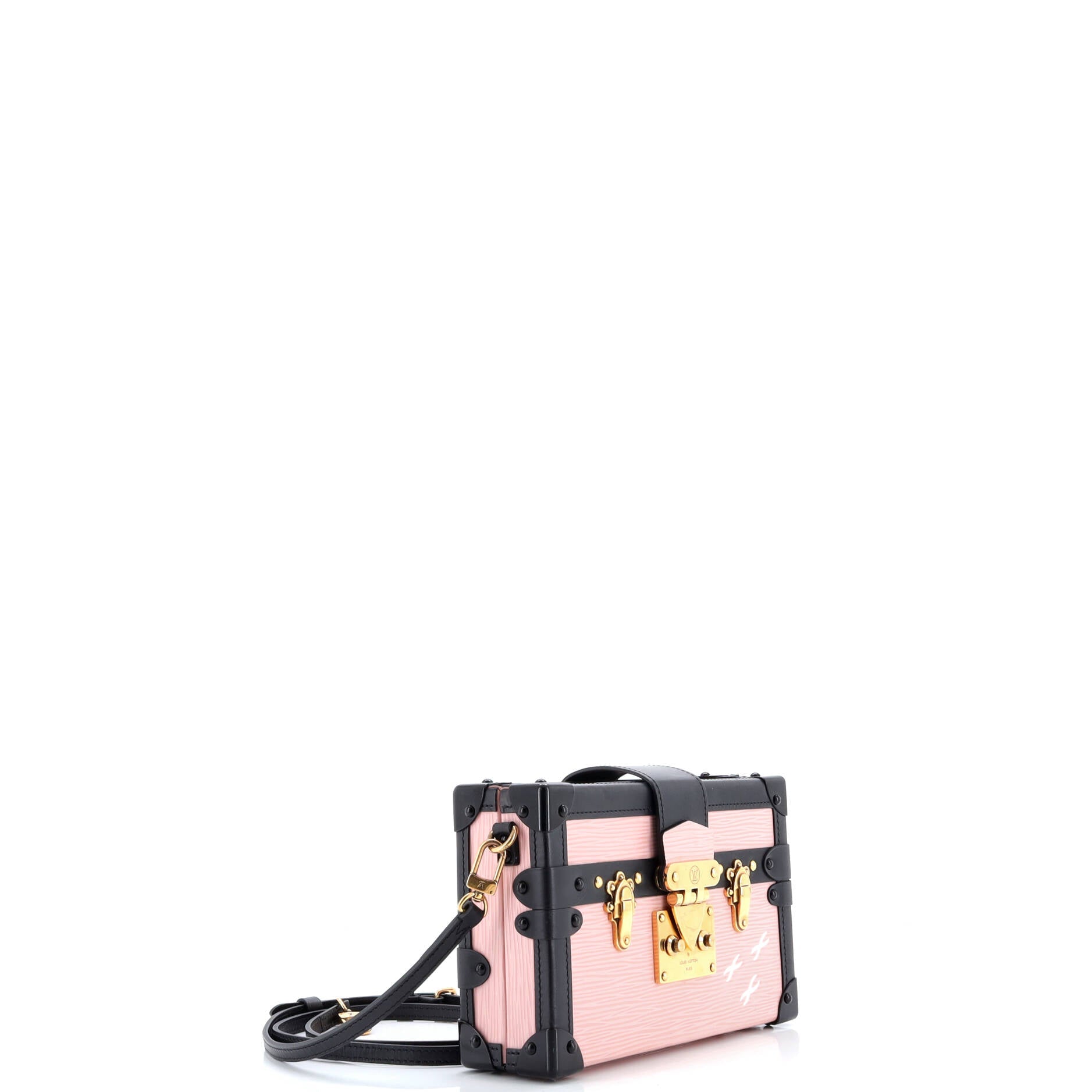 Louis Vuitton Petite Malle Handbag Epi Leather