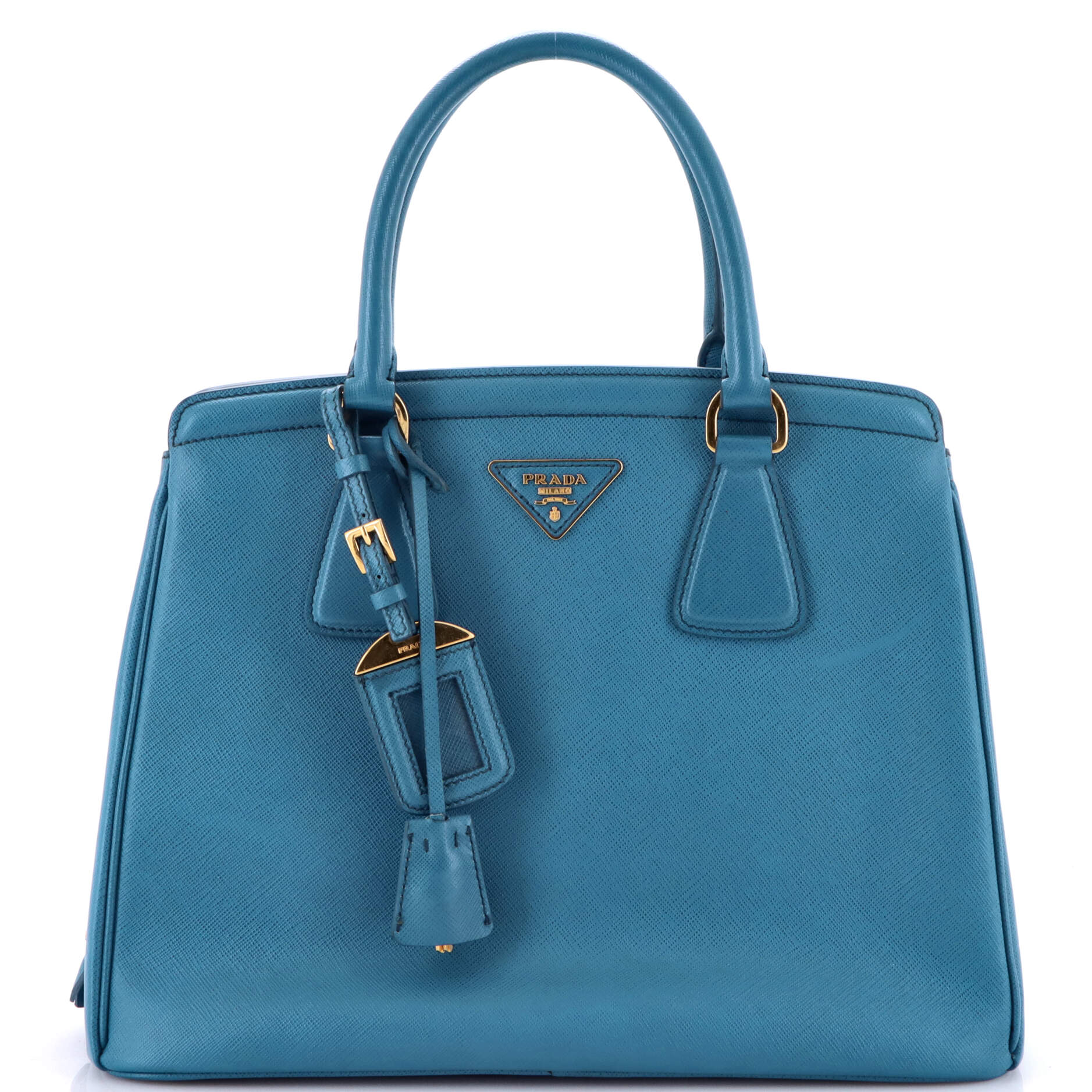 Prada Parabole Tote Saffiano Leather Medium