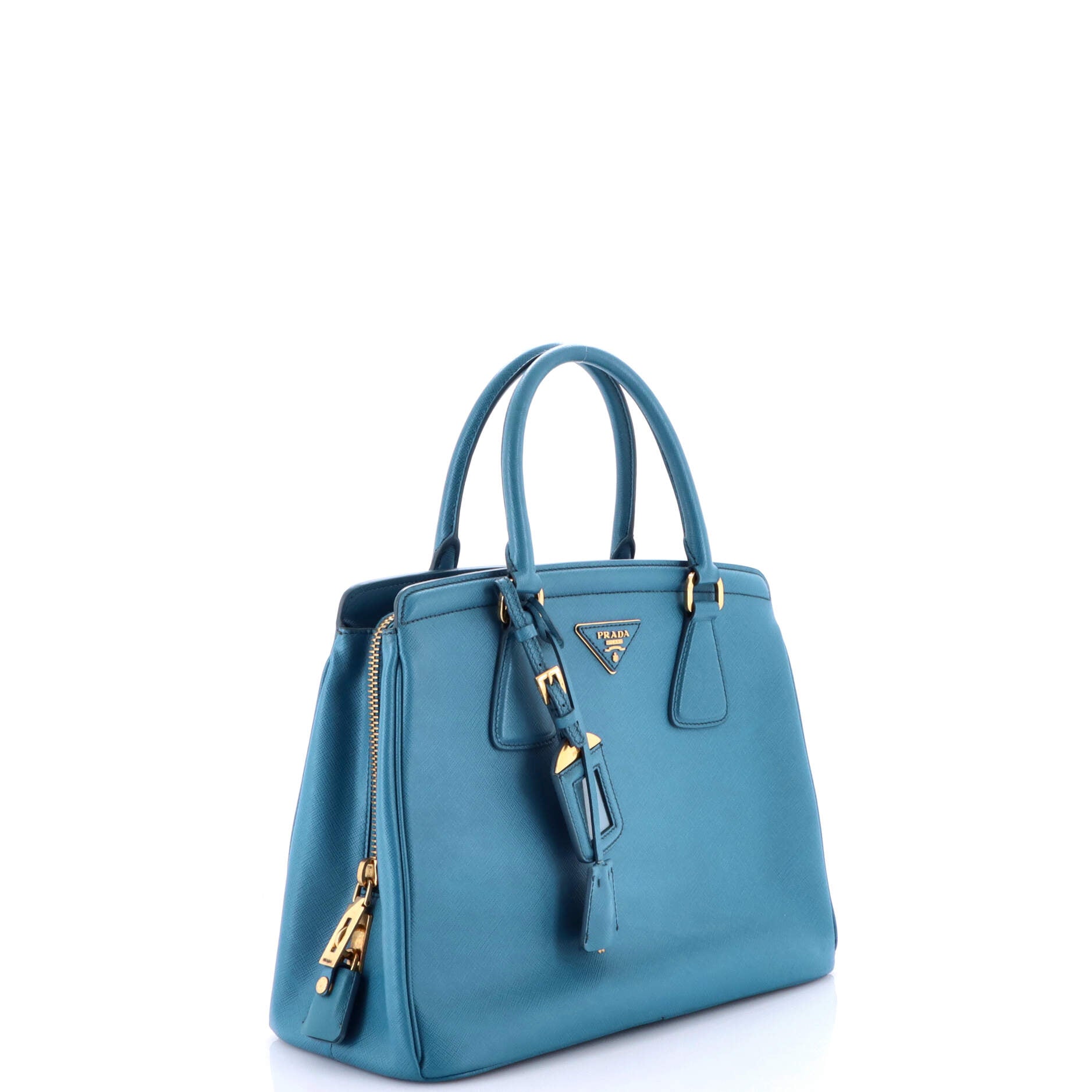 Prada Parabole Tote Saffiano Leather Medium