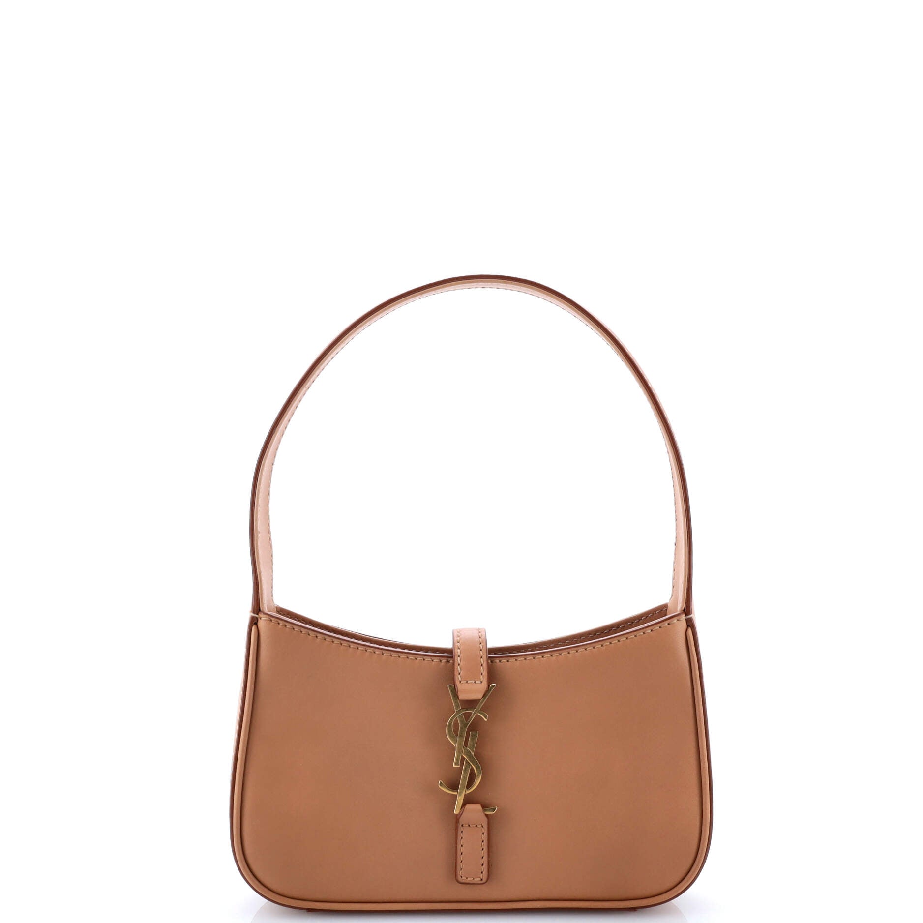 Saint Laurent Le 5 a 7 Hobo Leather Mini