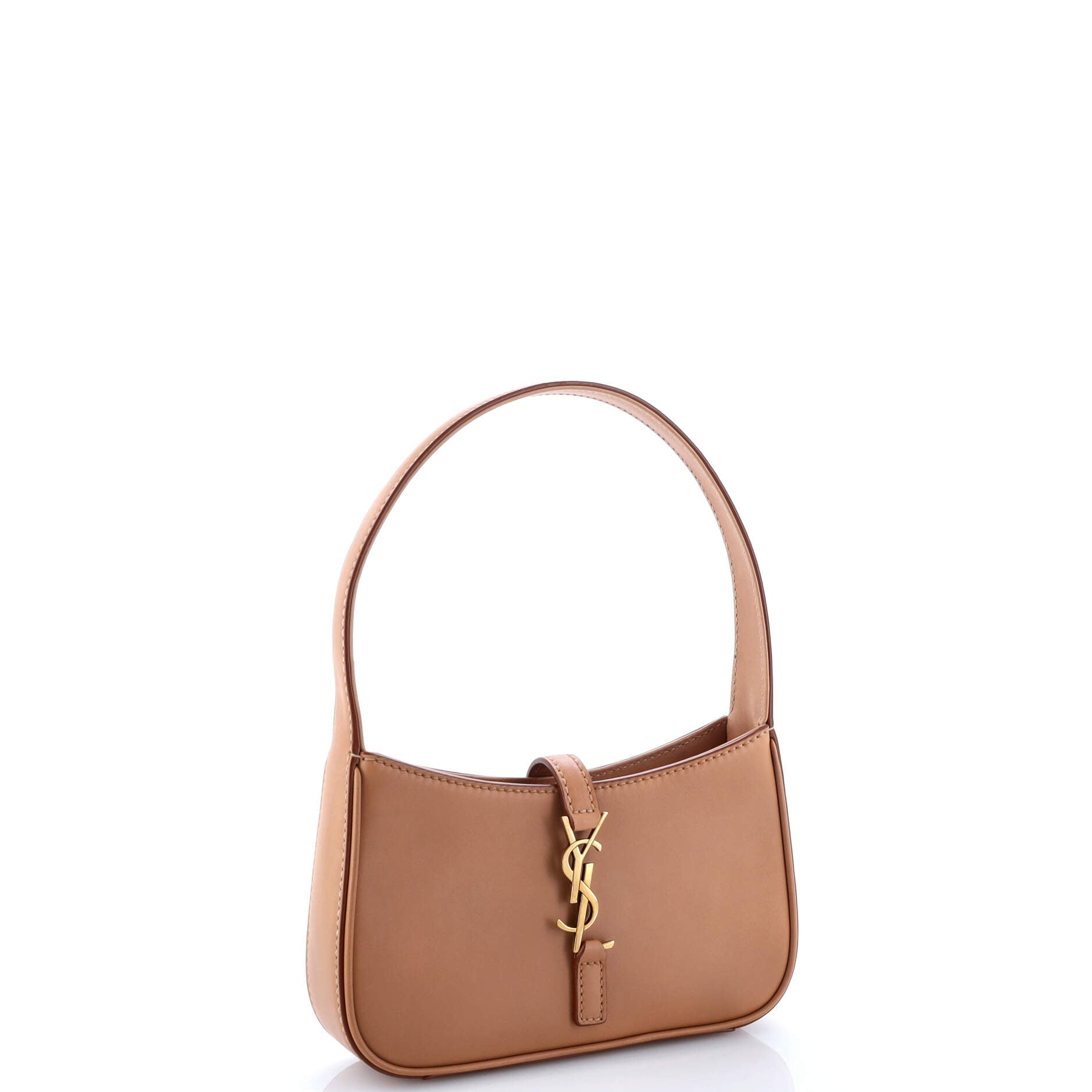 Saint Laurent Le 5 a 7 Hobo Leather Mini