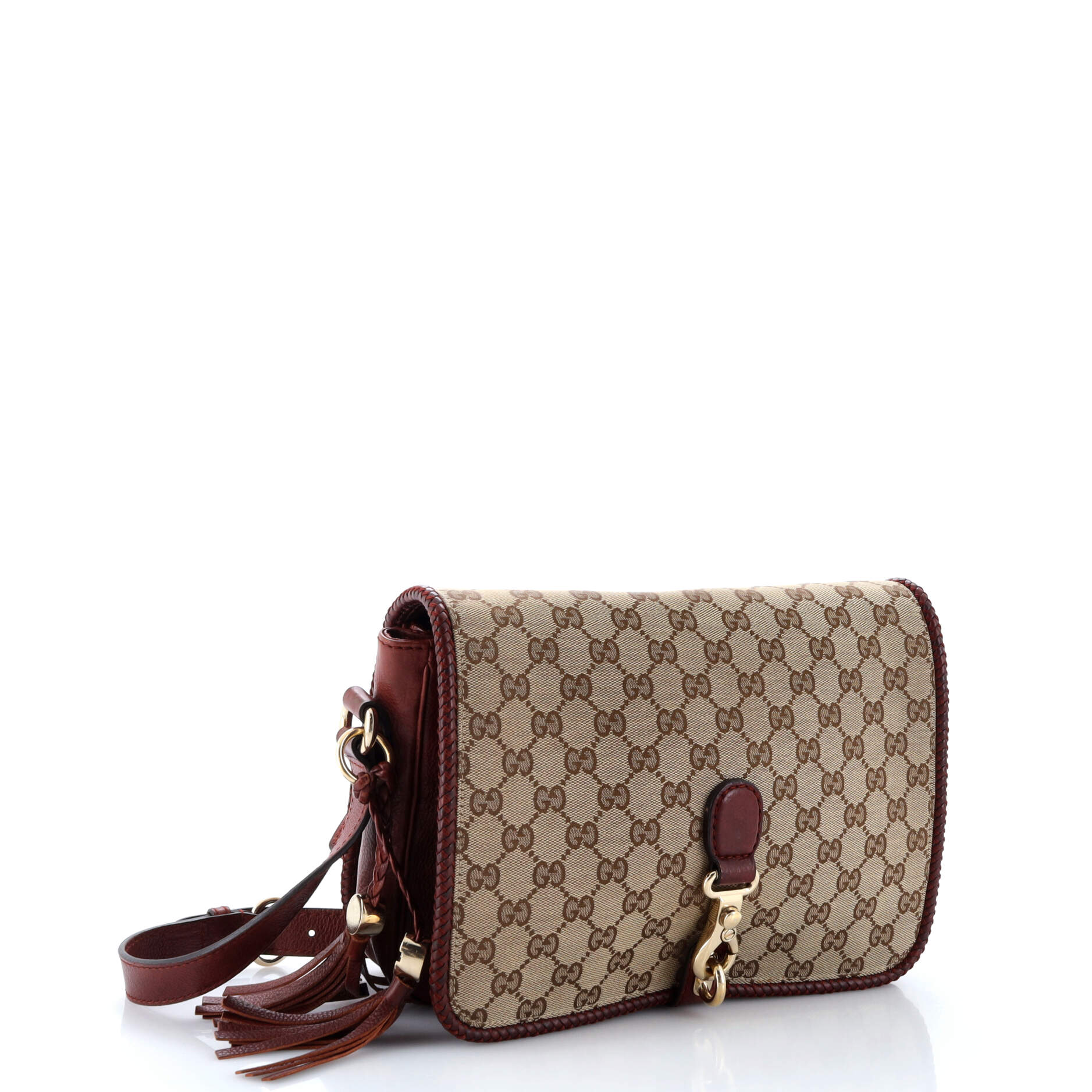 Gucci Marrakech Messenger Bag GG Canvas with Leather Medium