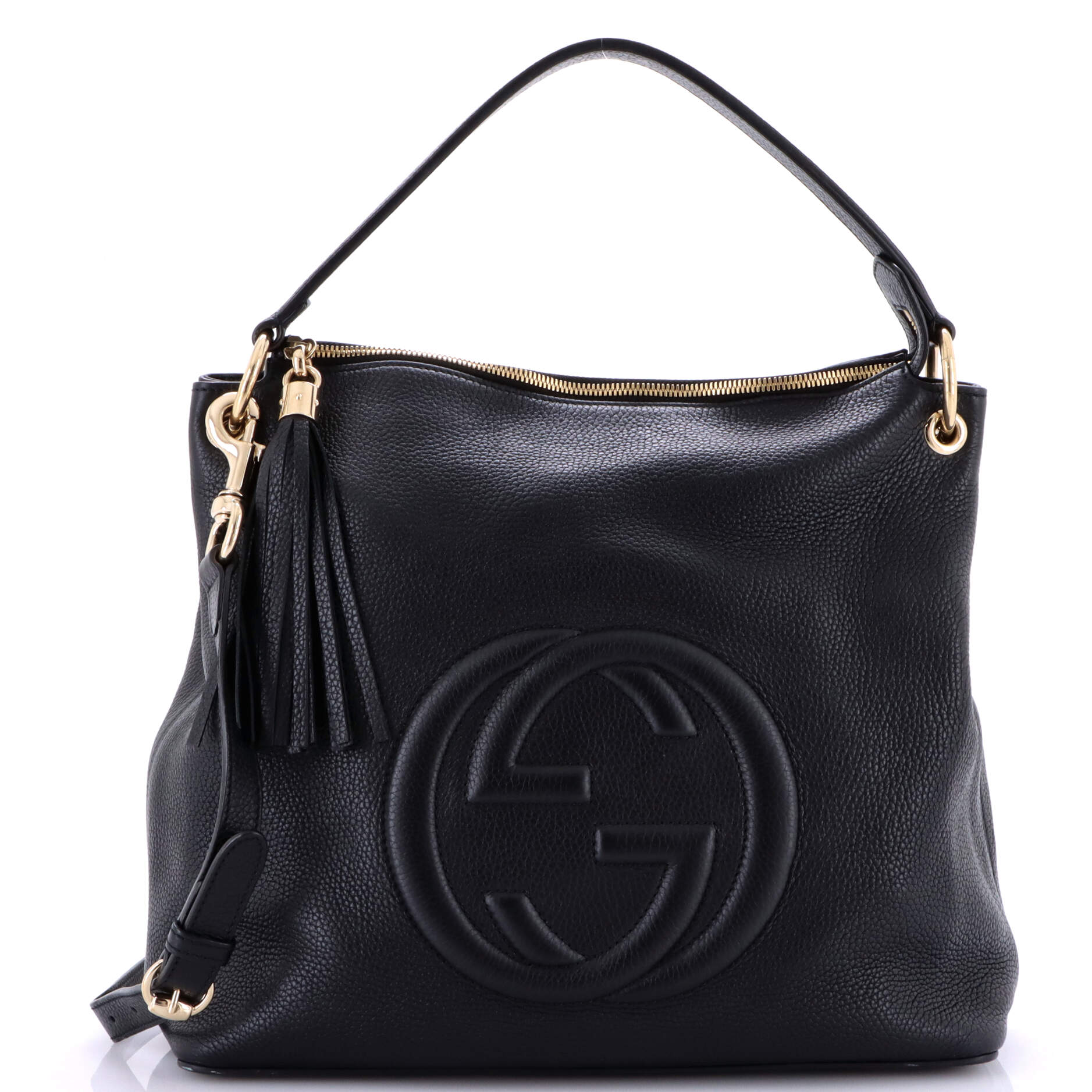 Gucci Soho Convertible Hobo Leather Large