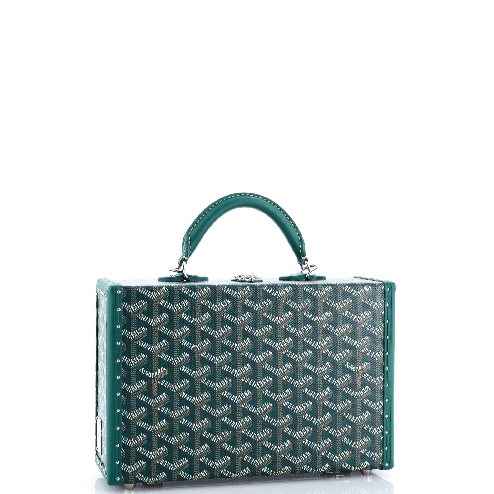 Goyard Grand Hotel Trunk Bag Coated Canvas PM