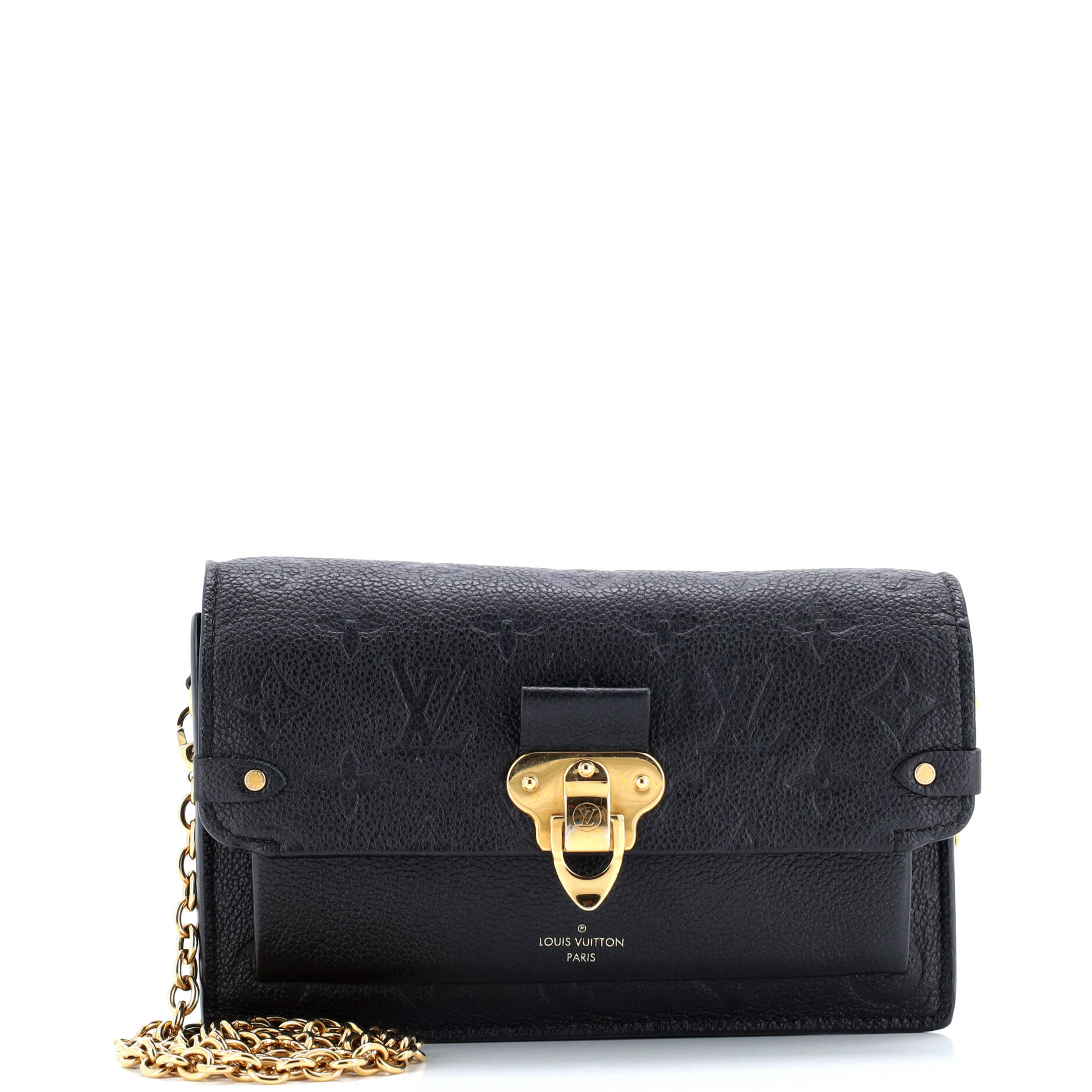 Louis Vuitton Vavin Chain Wallet Monogram Empreinte Leather