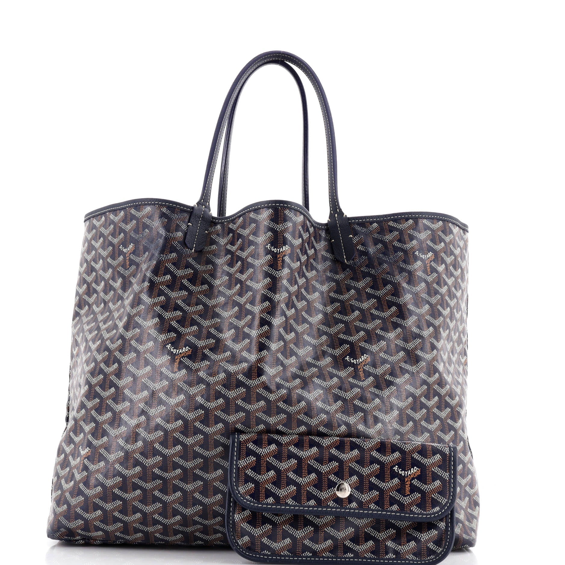 Goyard Saint Louis Tote Coated Canvas GM
