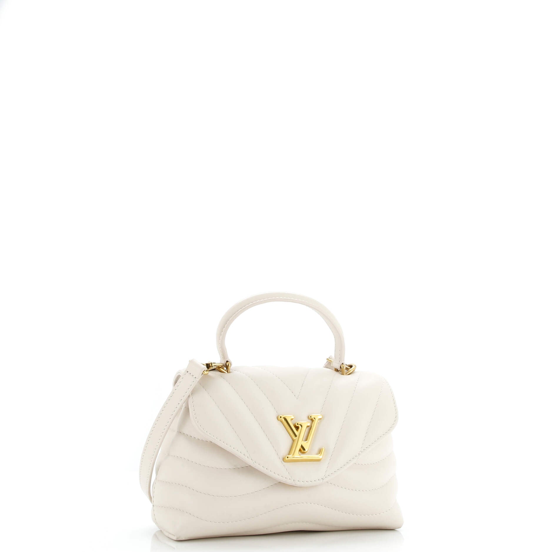 Louis Vuitton New Wave Hold Me Top Handle Bag Quilted Leather