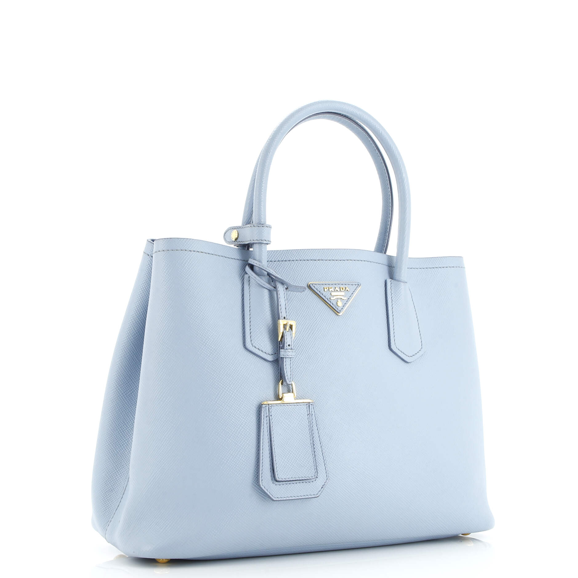 Prada Cuir Double Tote Saffiano Leather Large