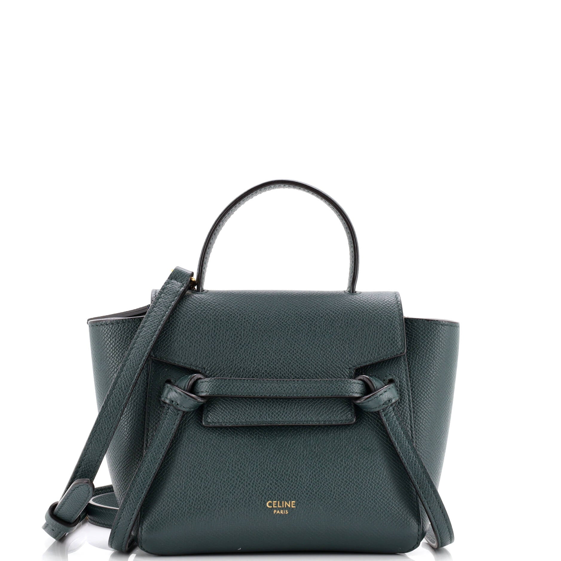 Celine Belt Bag Textured Leather Pico