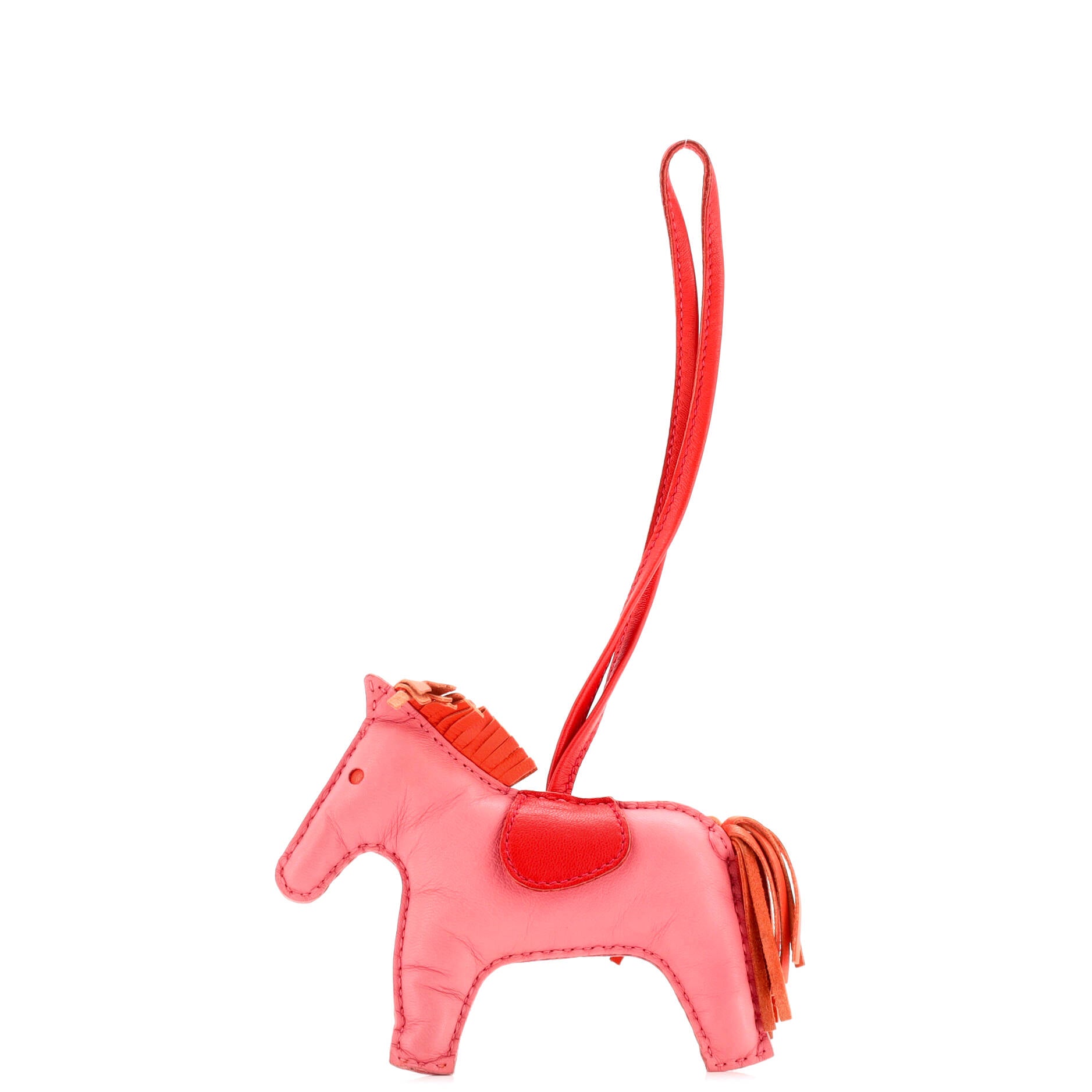 Hermes GriGri Rodeo Bag Charm Leather MM