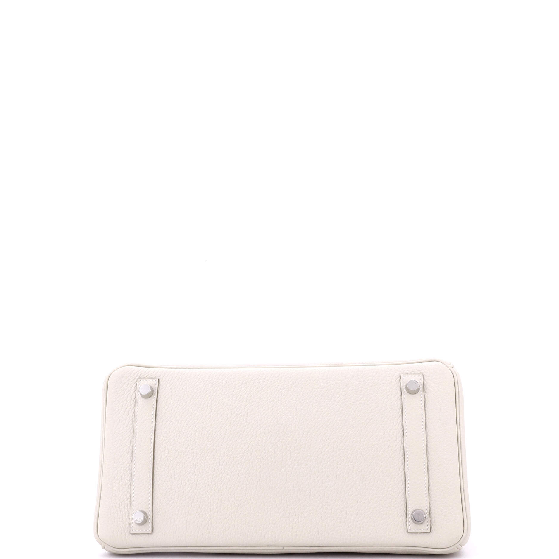 Hermes Birkin Handbag Light Togo with Palladium Hardware 30