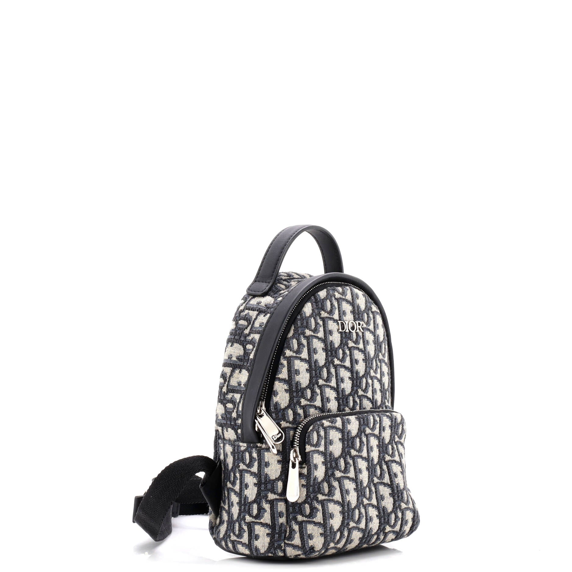 Christian Dior Rider Backpack Oblique Canvas Mini