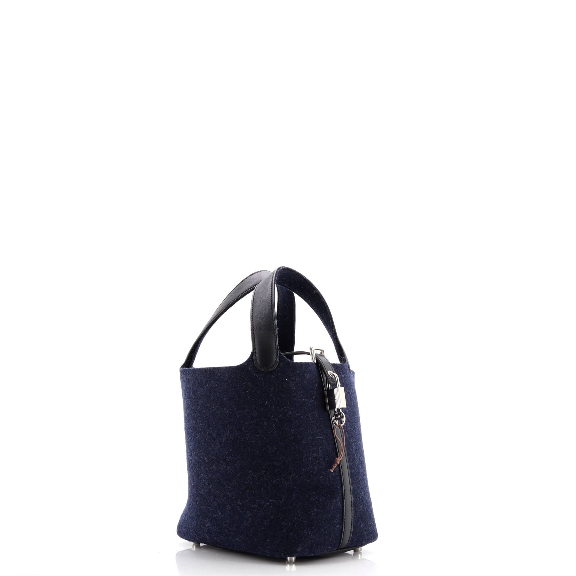 Hermes Picotin Lock Bag Felt with Leather PM
