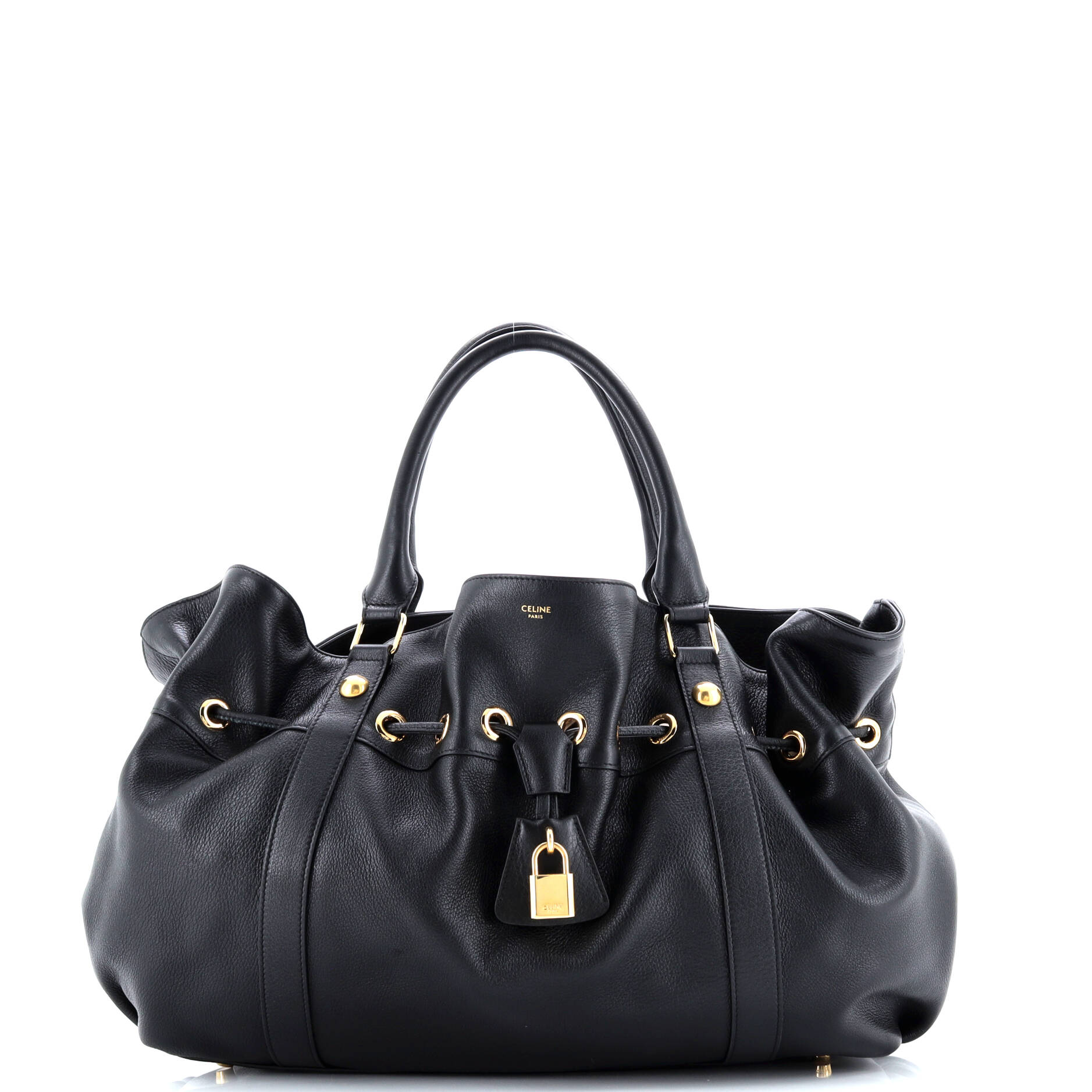 Celine Abbey Tote Leather Medium