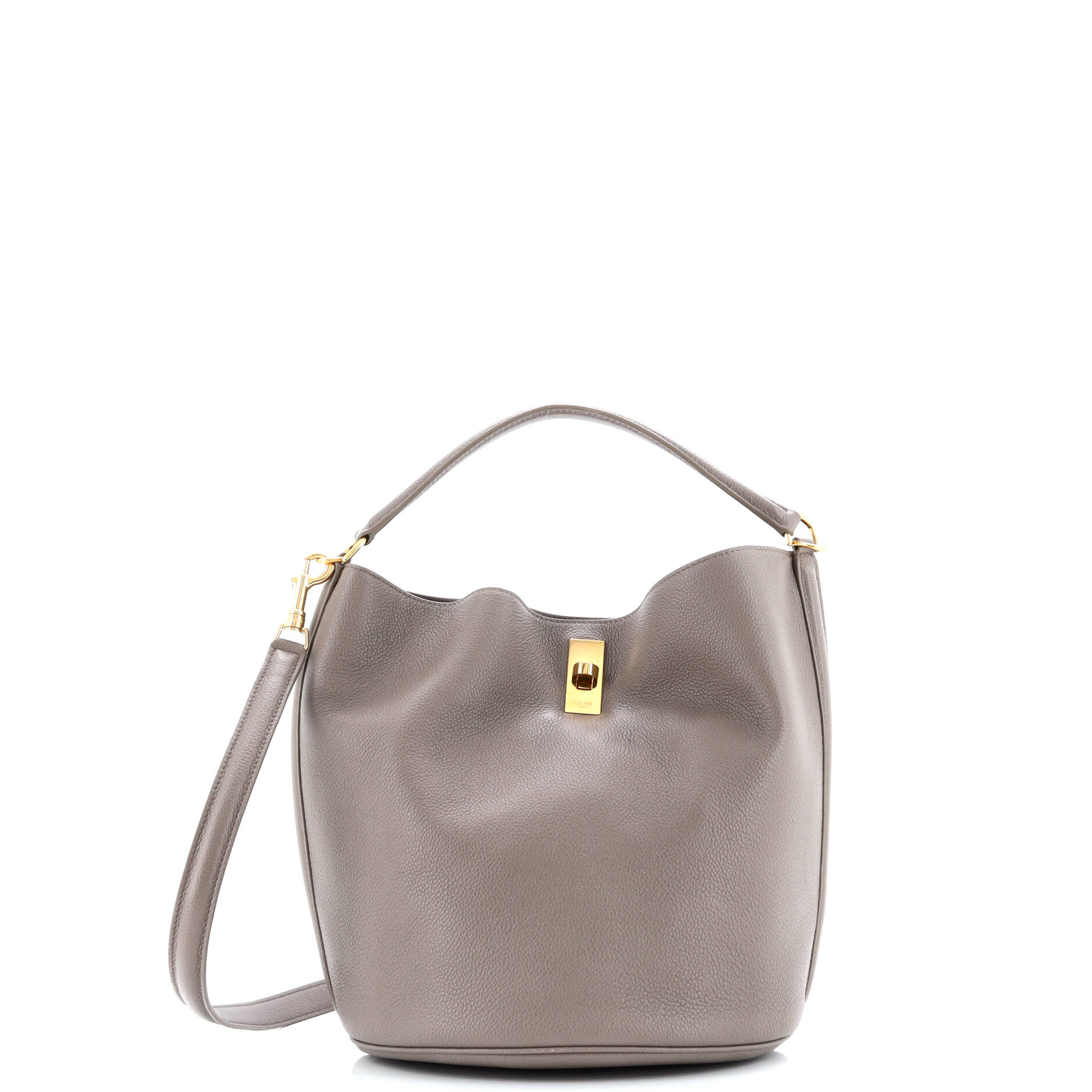 Celine Bucket 16 Bag Leather