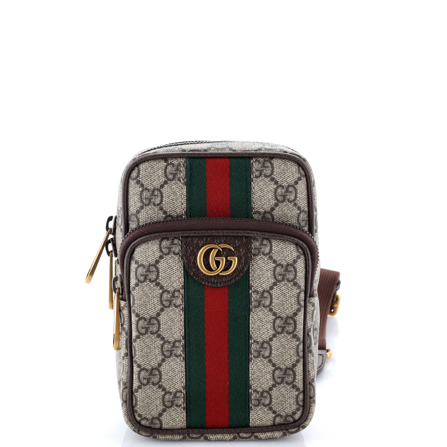 Gucci Ophidia Sling Bag GG Coated Canvas Mini