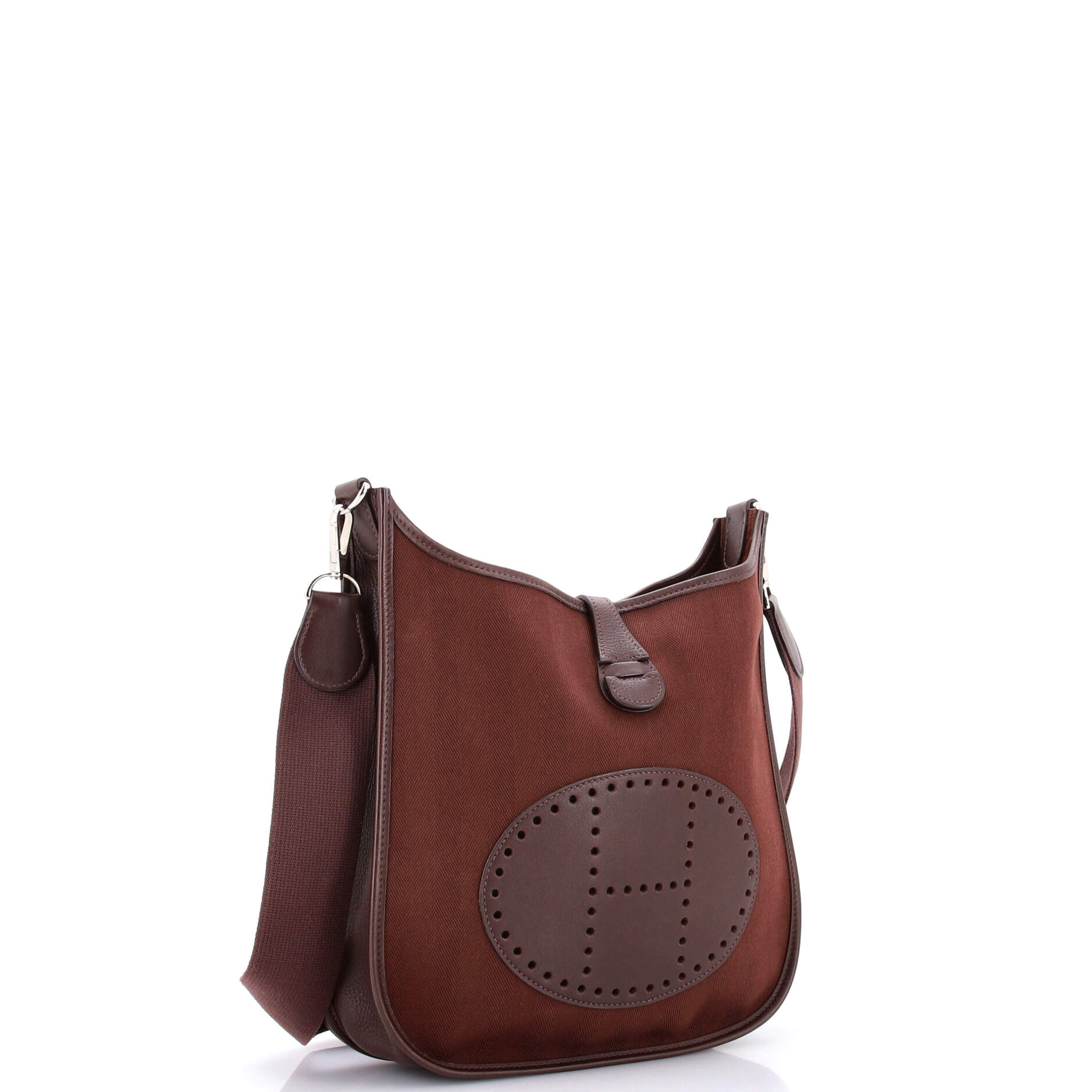Hermes Evelyne Bag Gen II Toile and Leather PM
