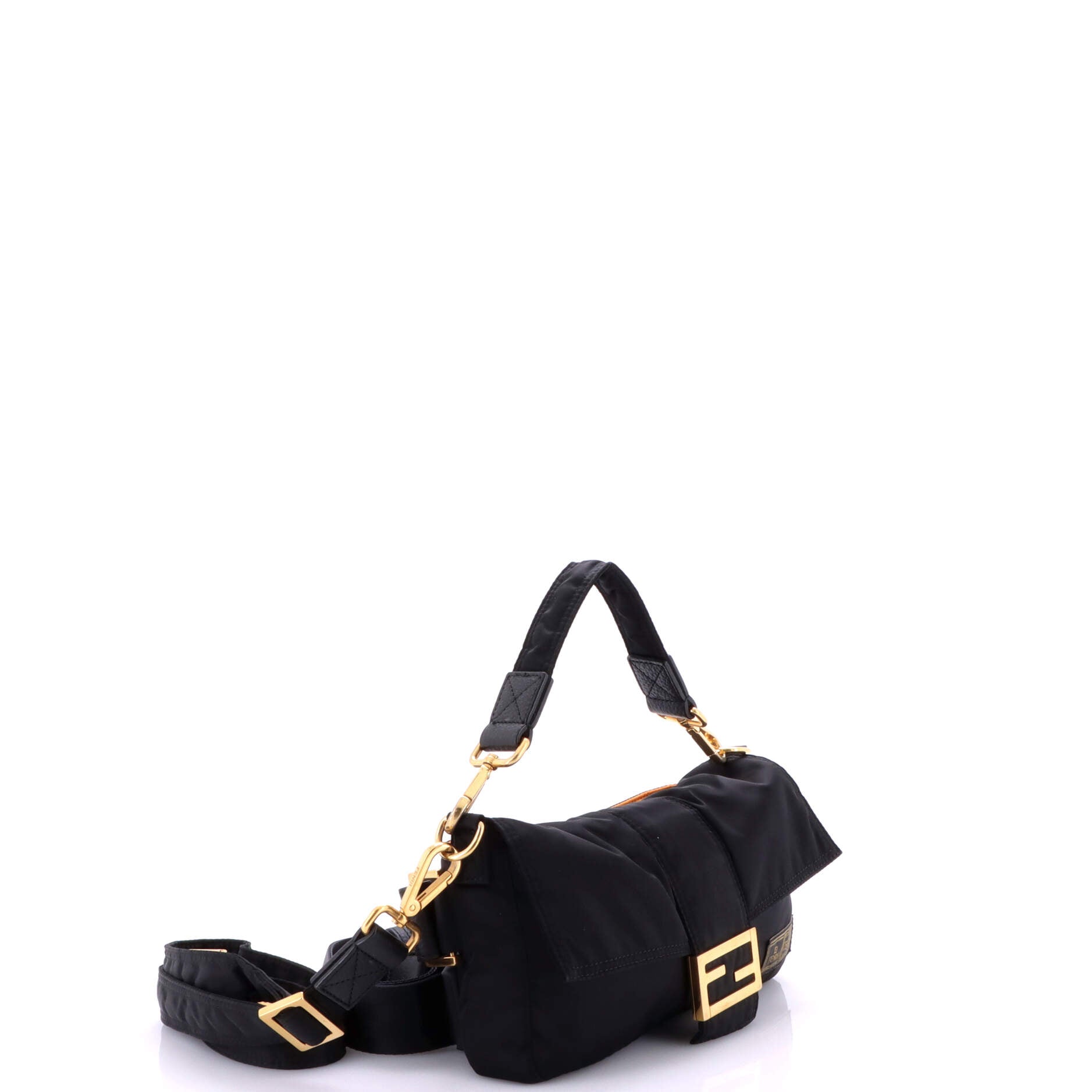 Fendi Porter Baguette Bag Nylon Medium