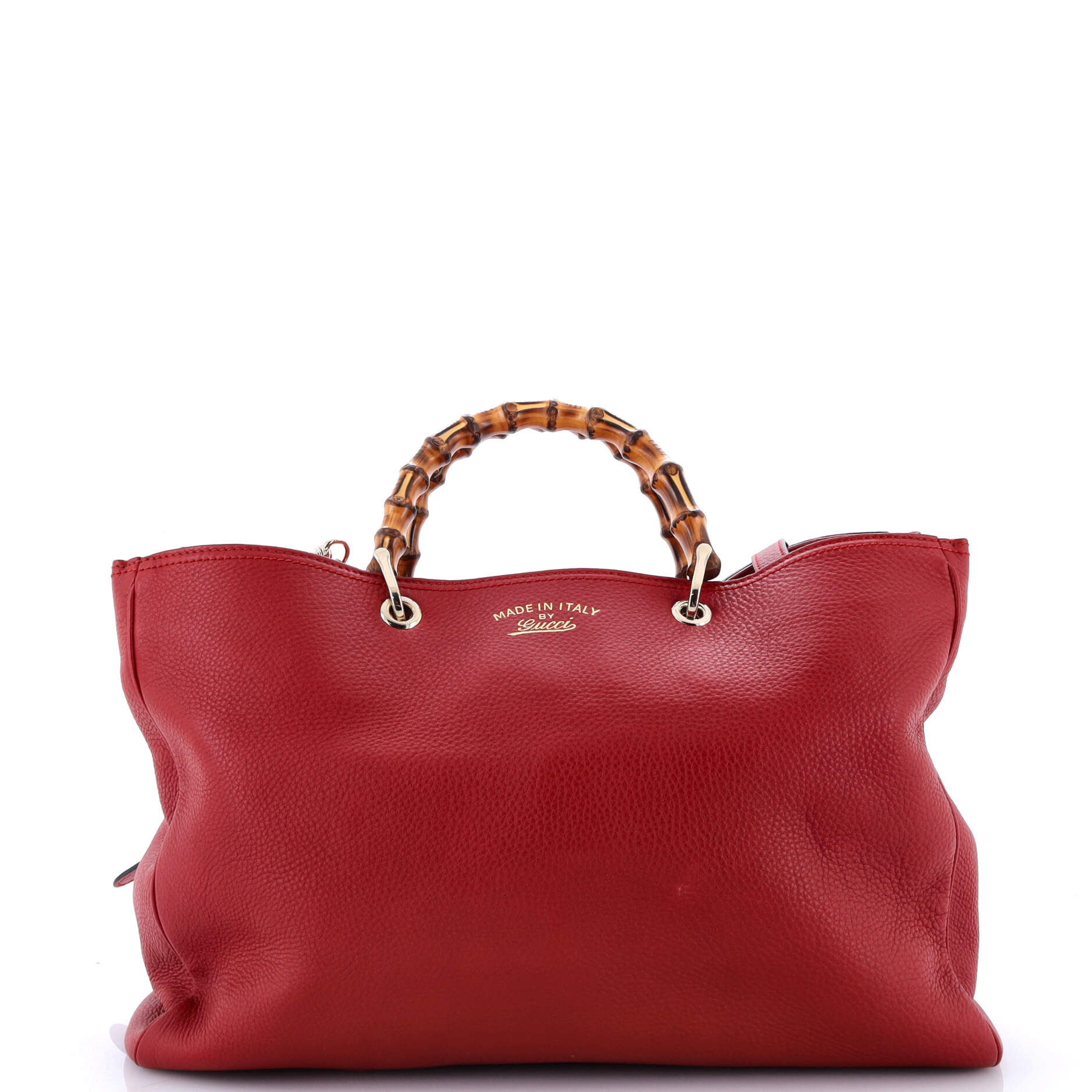 Gucci Bamboo Shopper Tote Leather Large