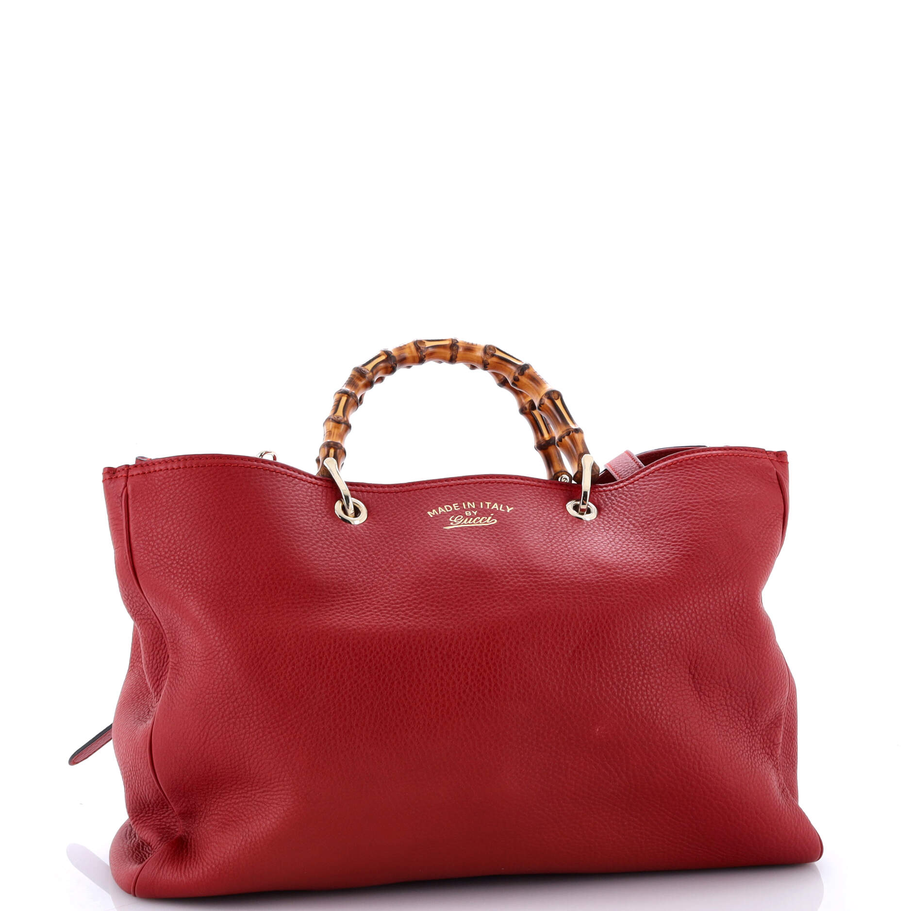 Gucci Bamboo Shopper Tote Leather Large