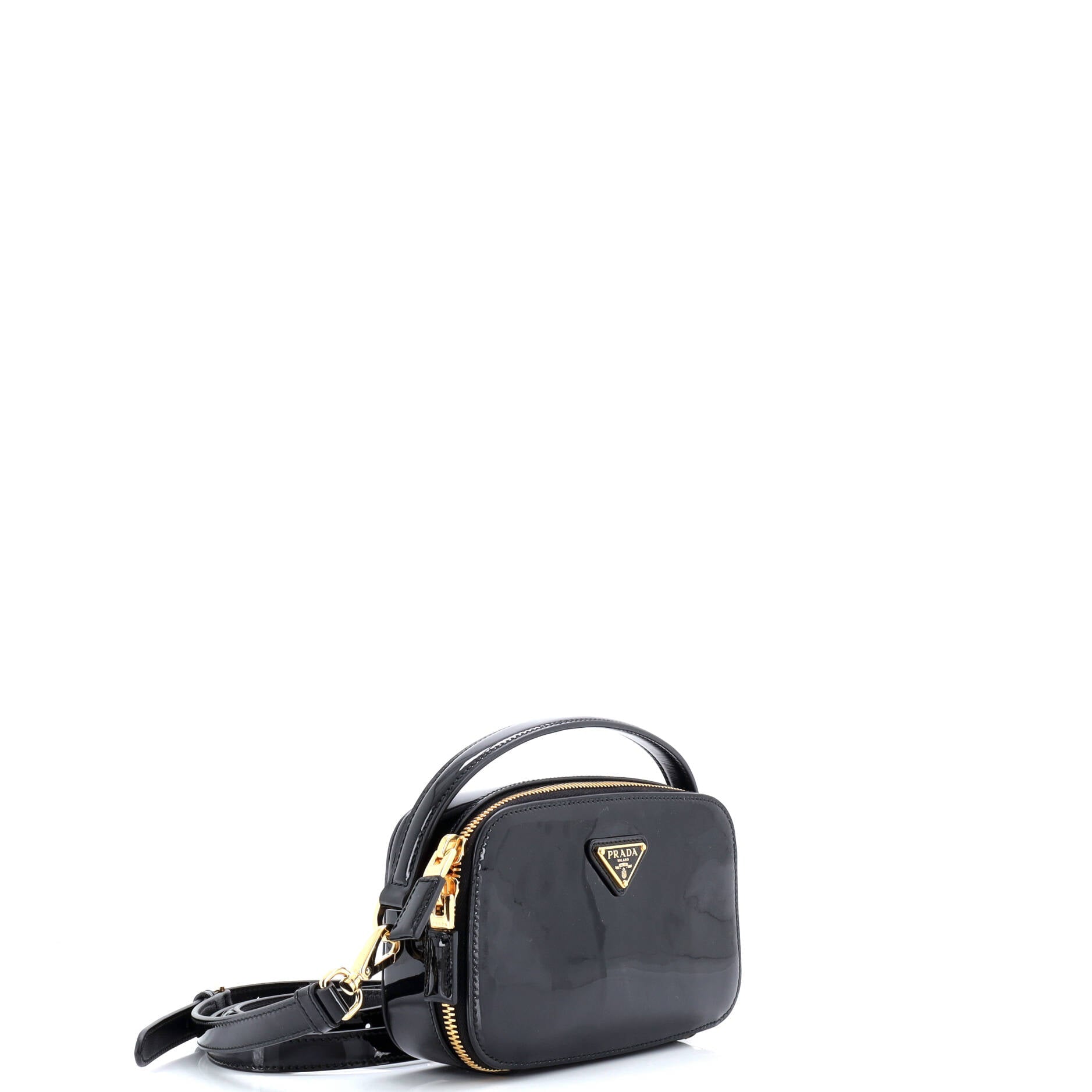 Prada Odette Crossbody Bag Patent Mini