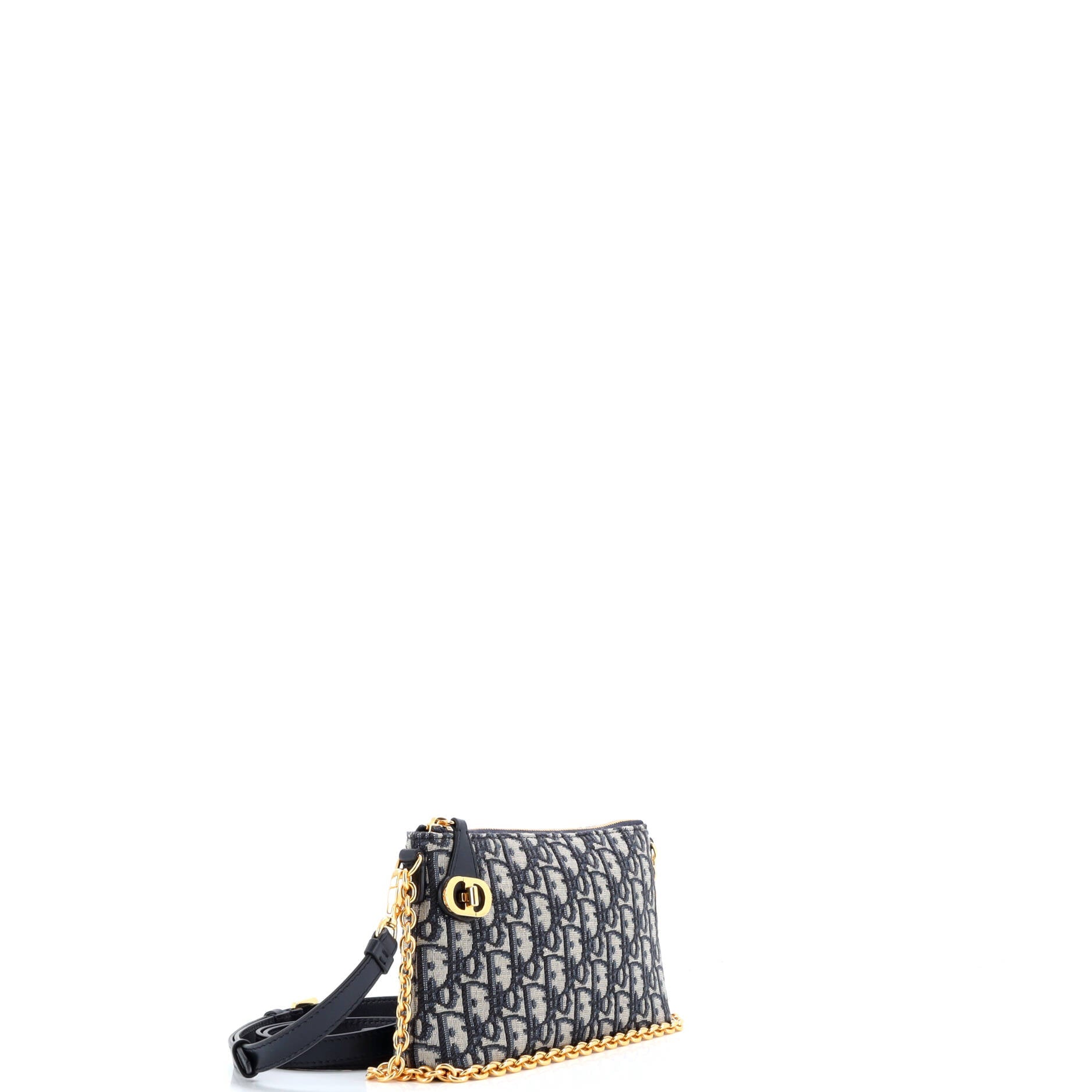 Christian Dior 30 Montaigne Shoulder Bag Oblique Canvas Mini