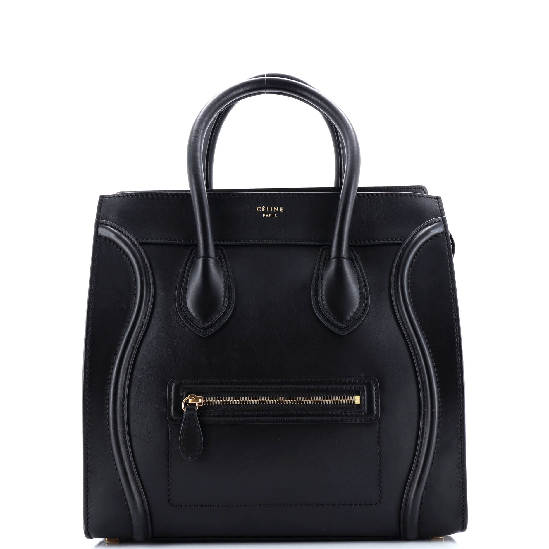 Celine Luggage Bag Smooth Leather Mini