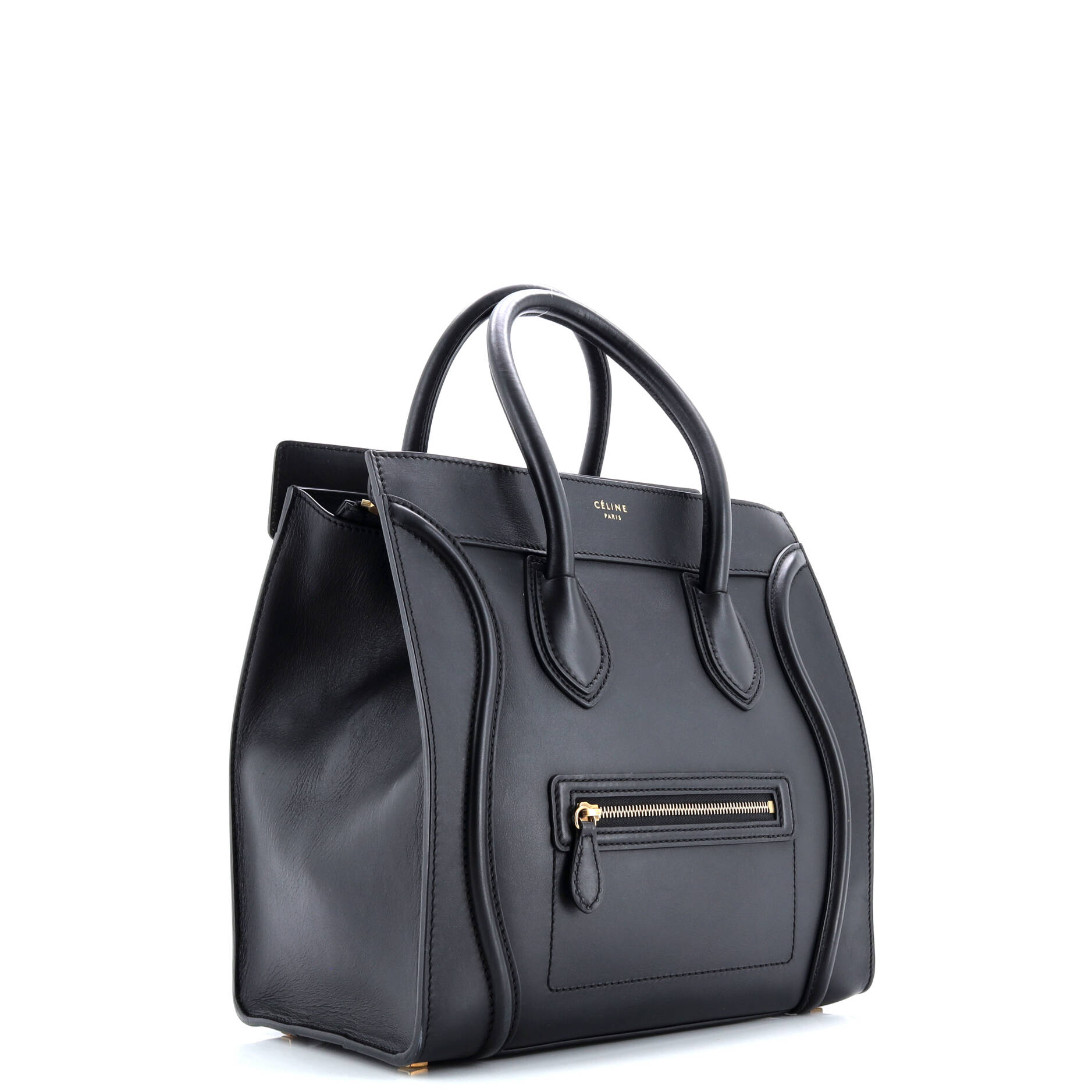 Celine Luggage Bag Smooth Leather Mini