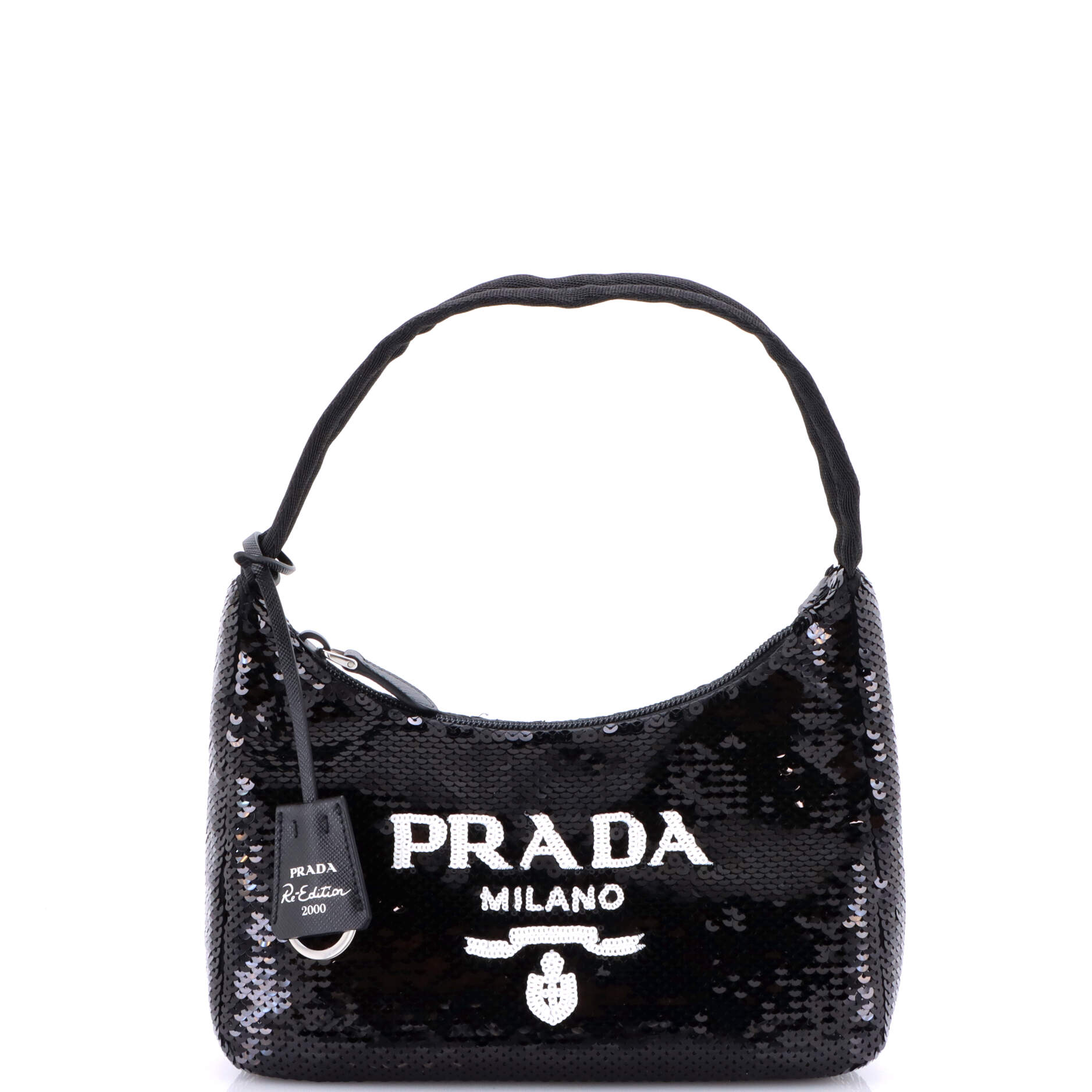 Prada Re-Edition 2000 Hobo Sequins Mini
