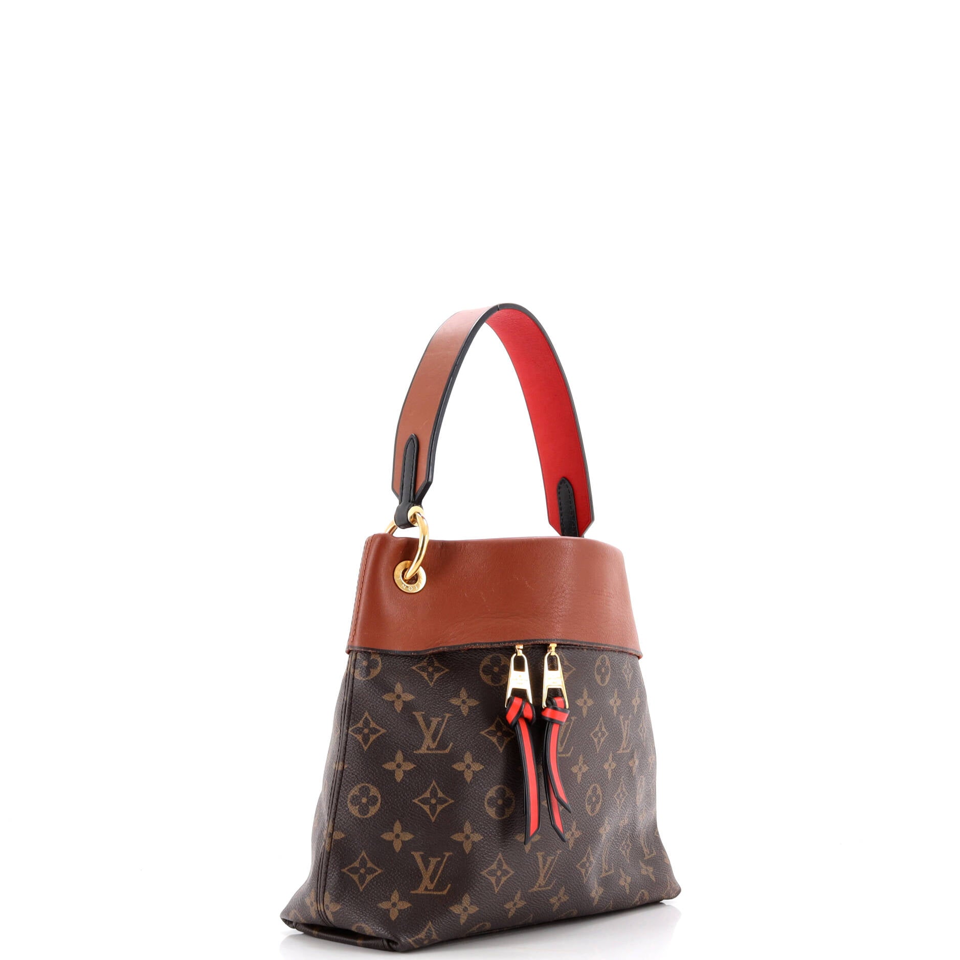 Louis Vuitton Tuileries Besace Bag Monogram Canvas with Leather