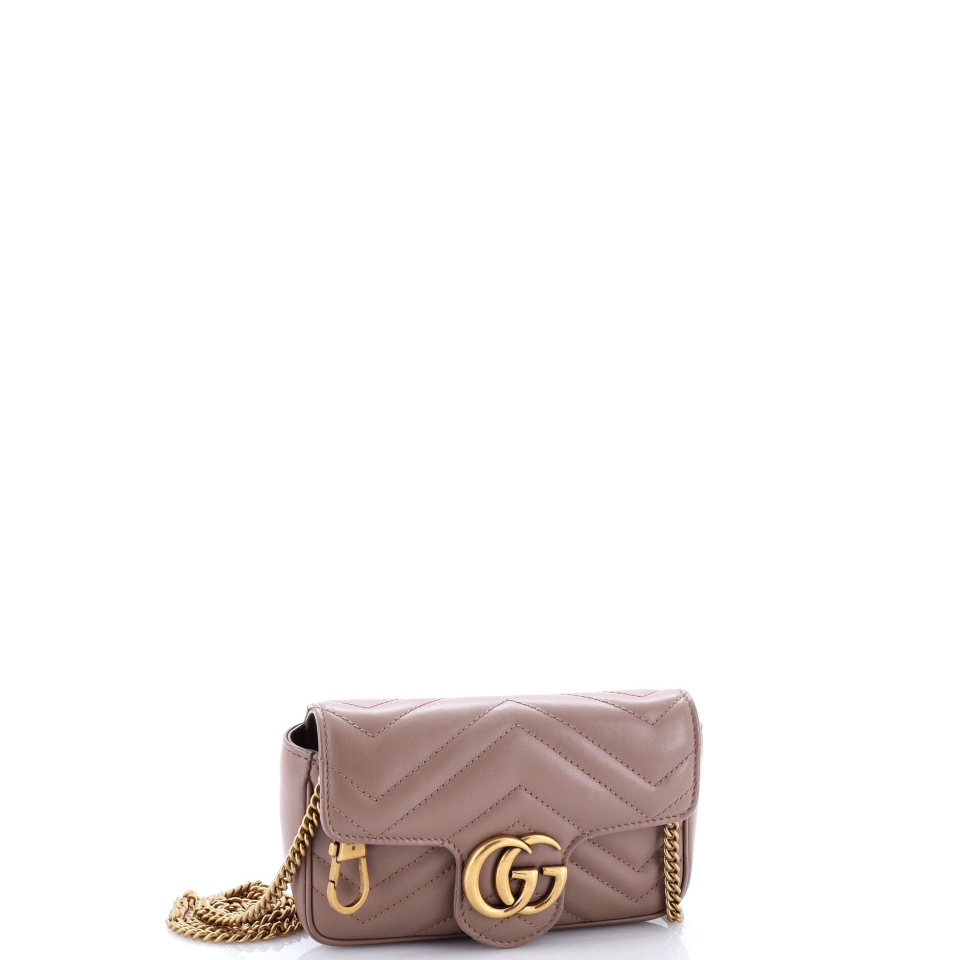 Gucci GG Marmont Flap Bag Matelasse Leather Super Mini