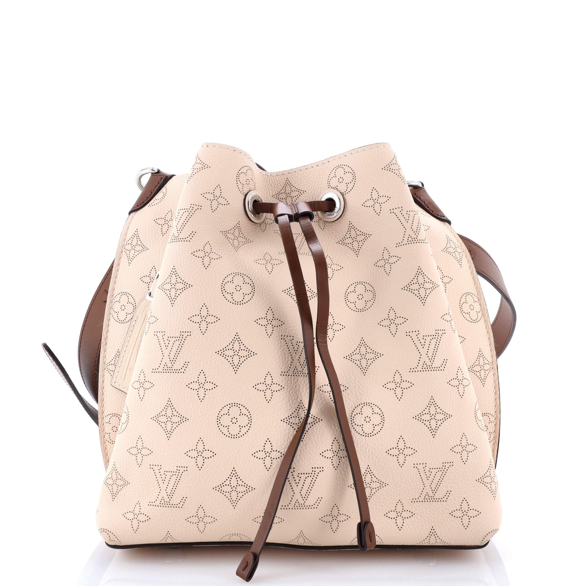 Louis Vuitton Muria Bucket Bag Mahina Leather