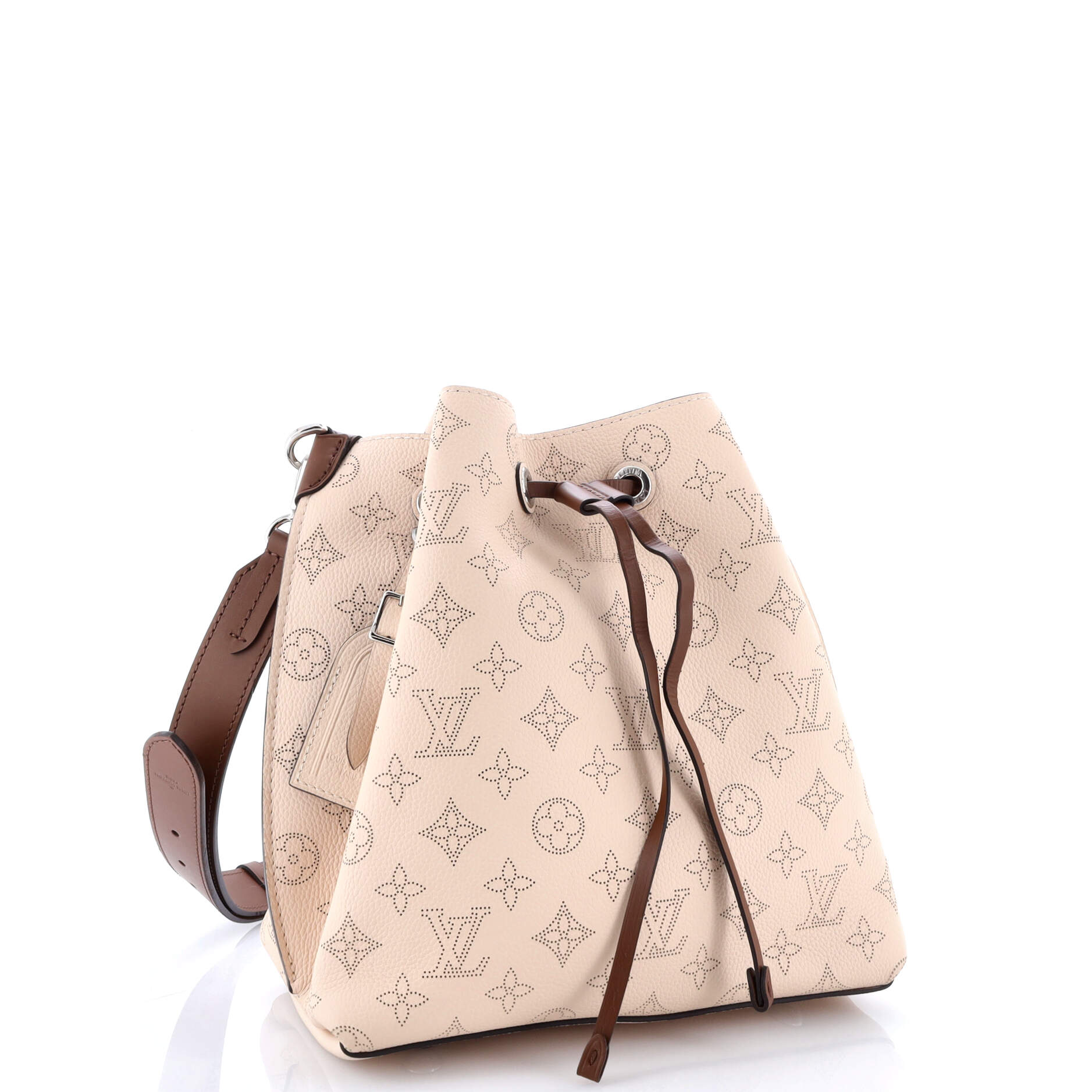 Louis Vuitton Muria Bucket Bag Mahina Leather