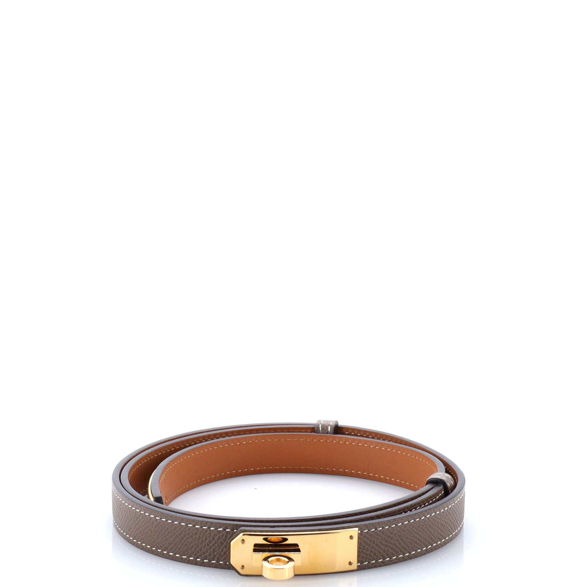 Hermes Kelly Belt Leather Thin