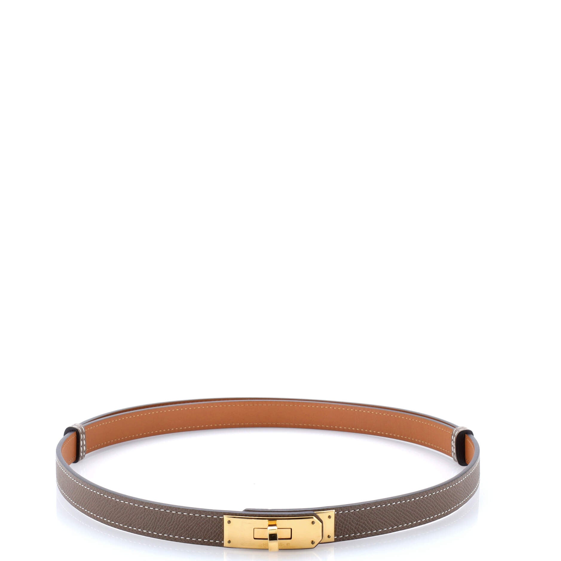 Hermes Kelly Belt Leather Thin