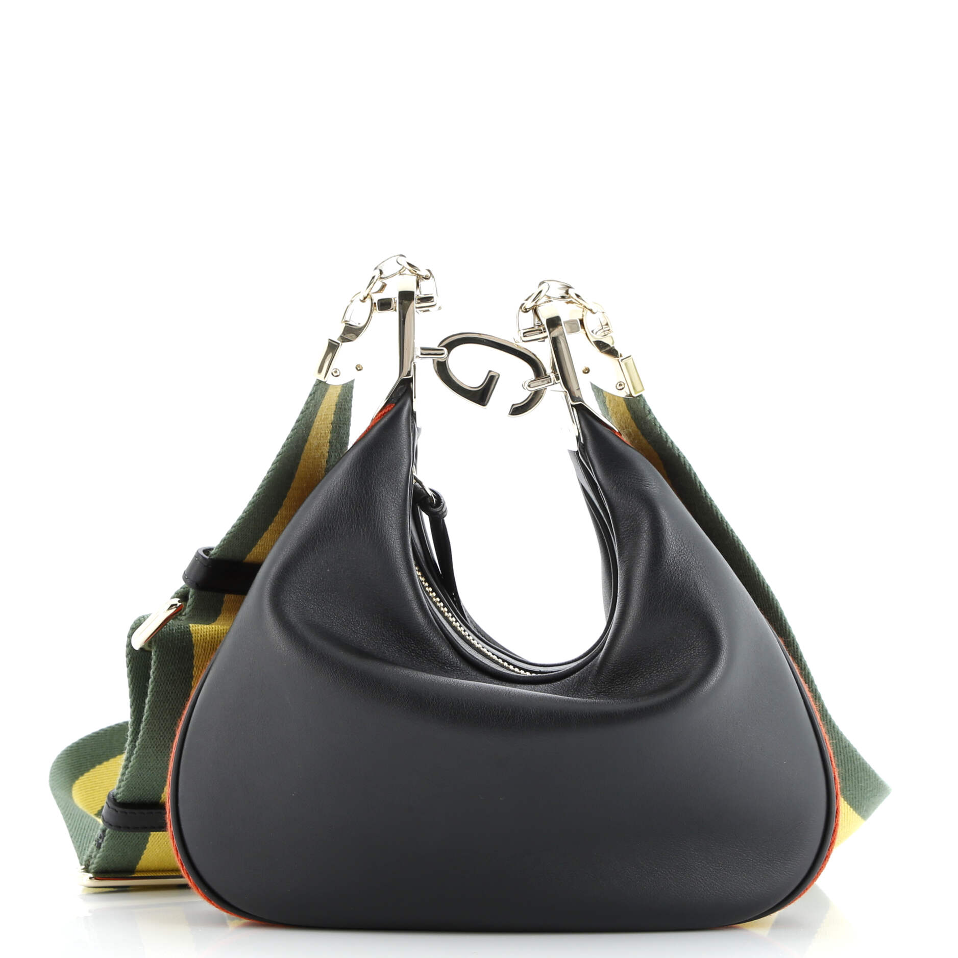 Gucci Attache Shoulder Bag Leather Small