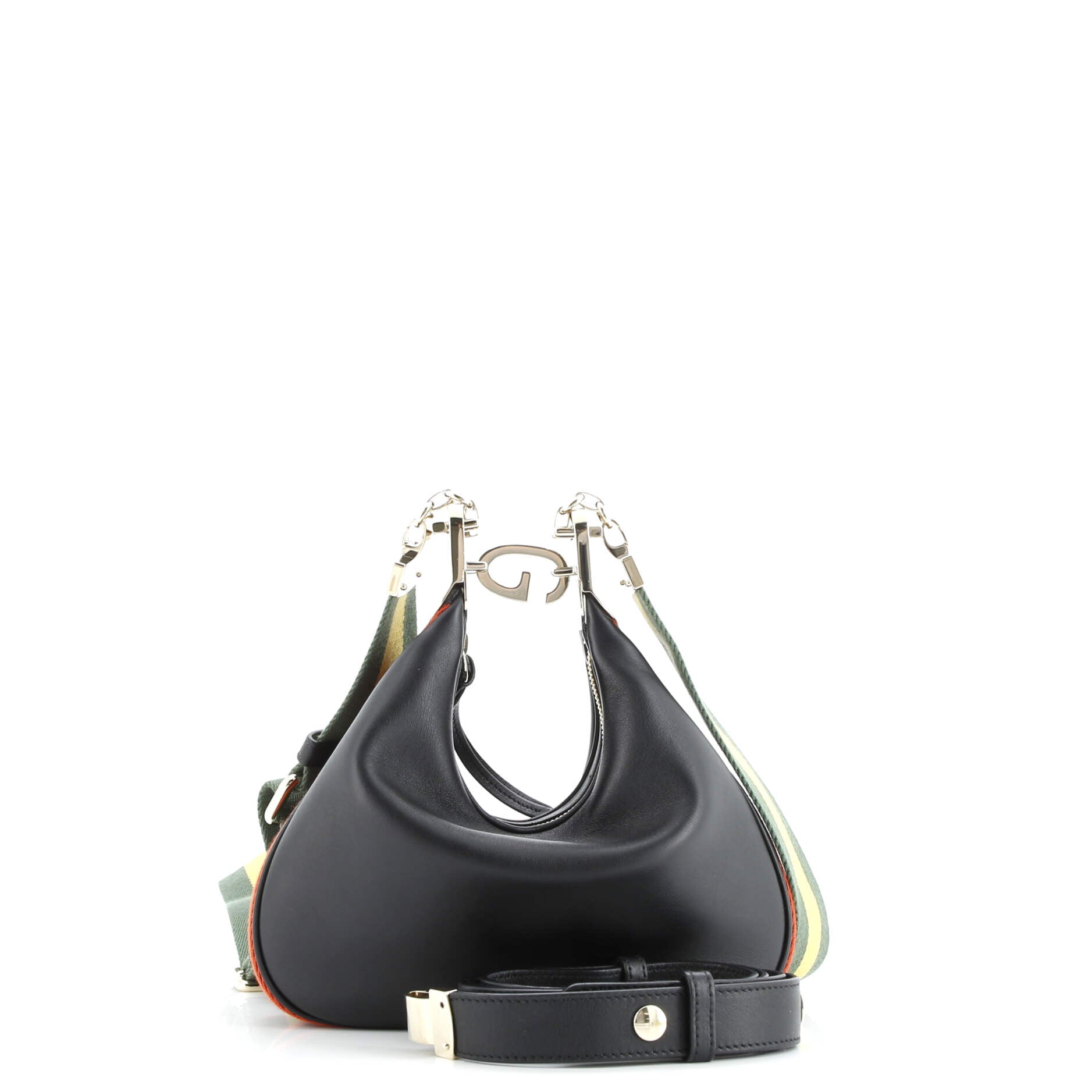 Gucci Attache Shoulder Bag Leather Small