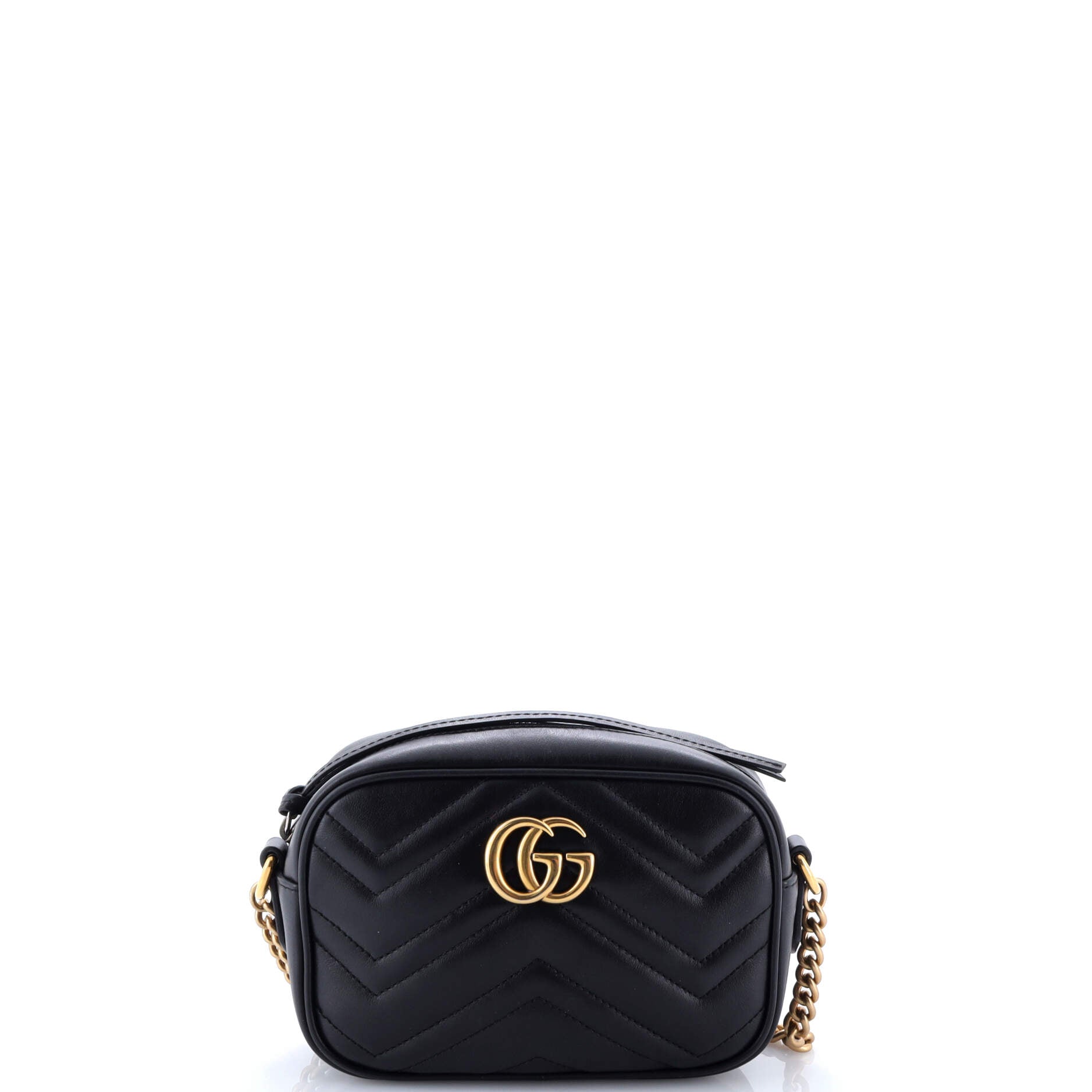 Gucci GG Marmont Shoulder Bag Matelasse Leather Mini