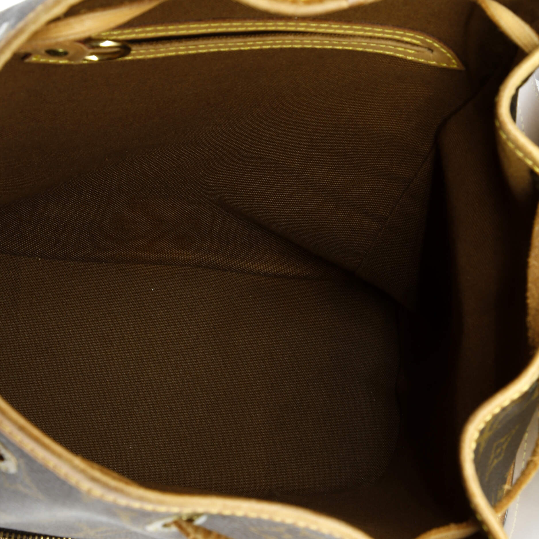 Louis Vuitton Vintage Montsouris Backpack Monogram Canvas MM