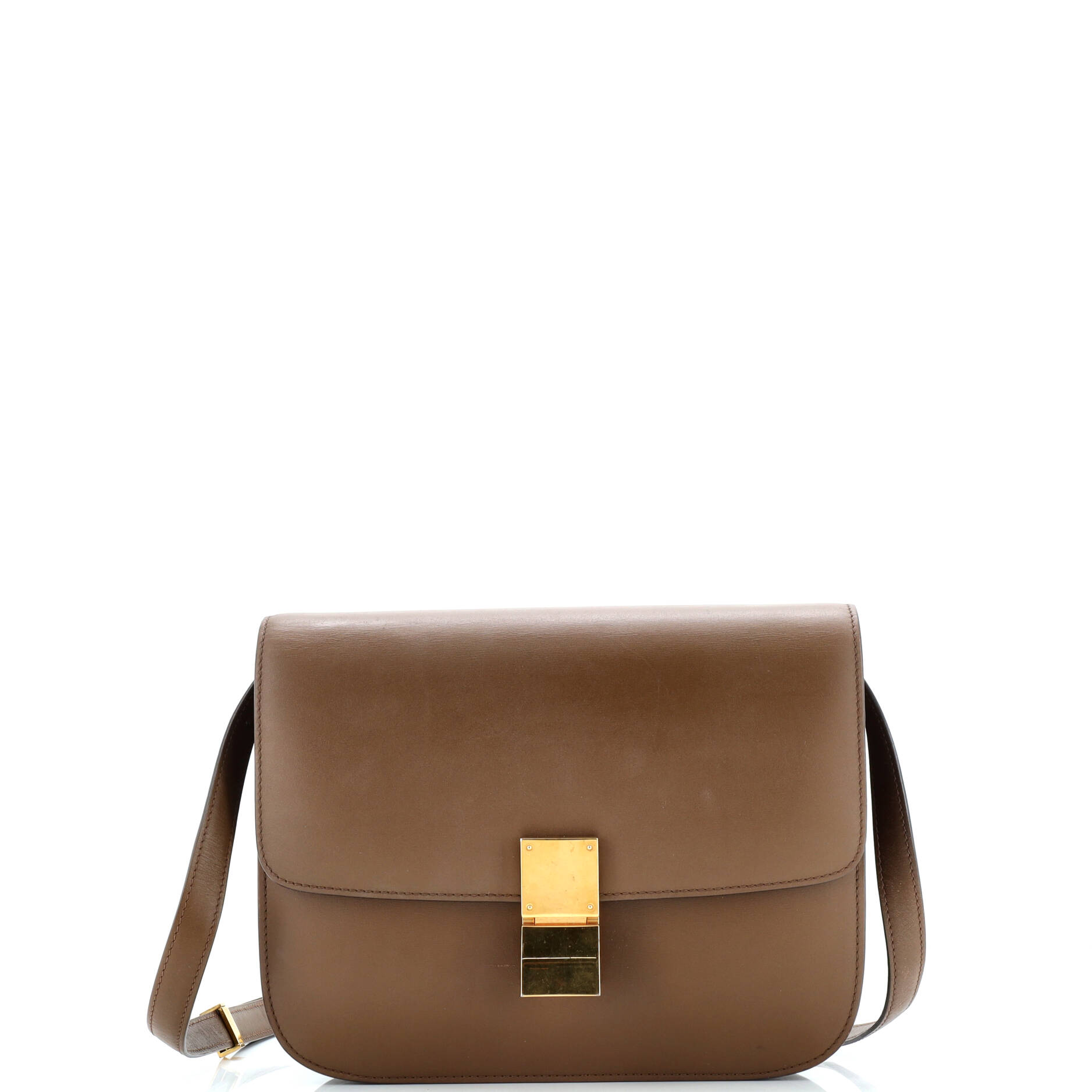Celine Classic Box Bag Grainy Leather Teen