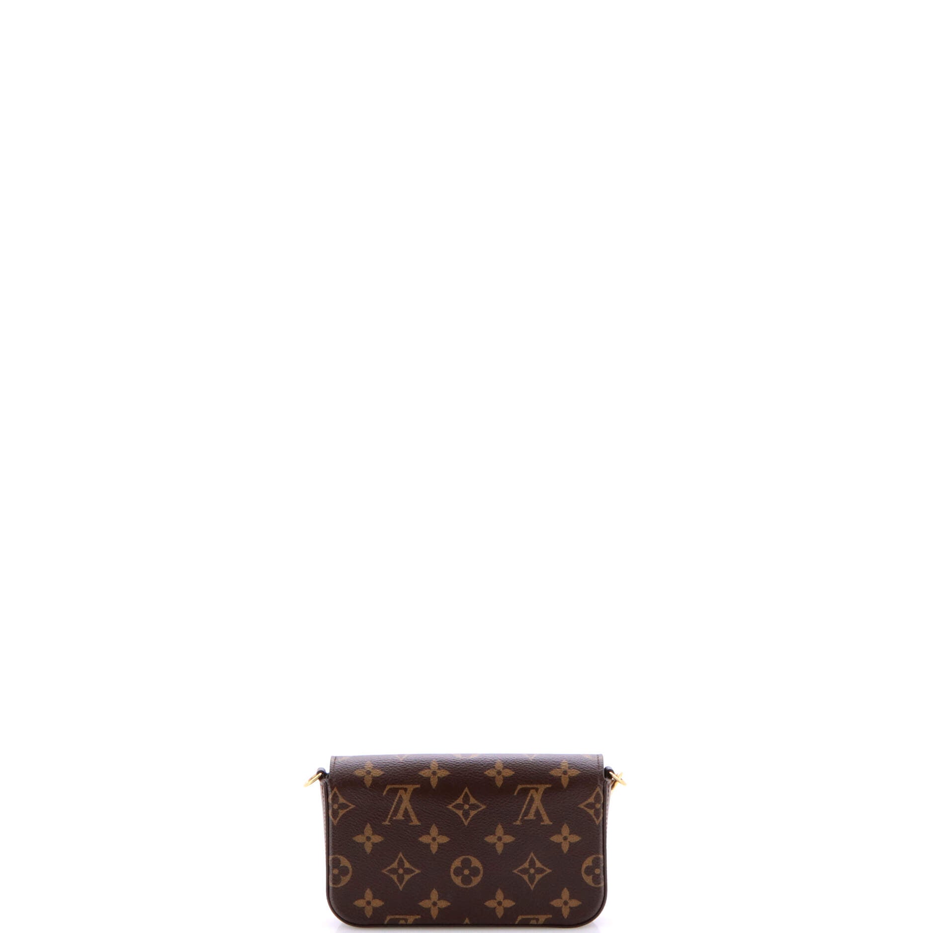 Louis Vuitton Felicie Strap & Go Handbag Monogram Canvas