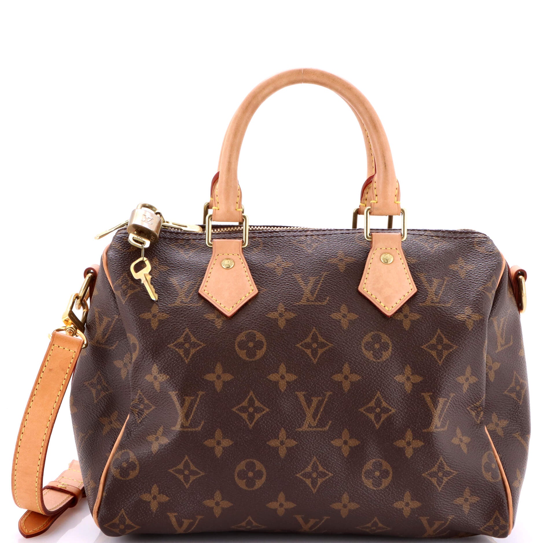 Louis Vuitton Speedy Bandouliere Bag Monogram Canvas 25