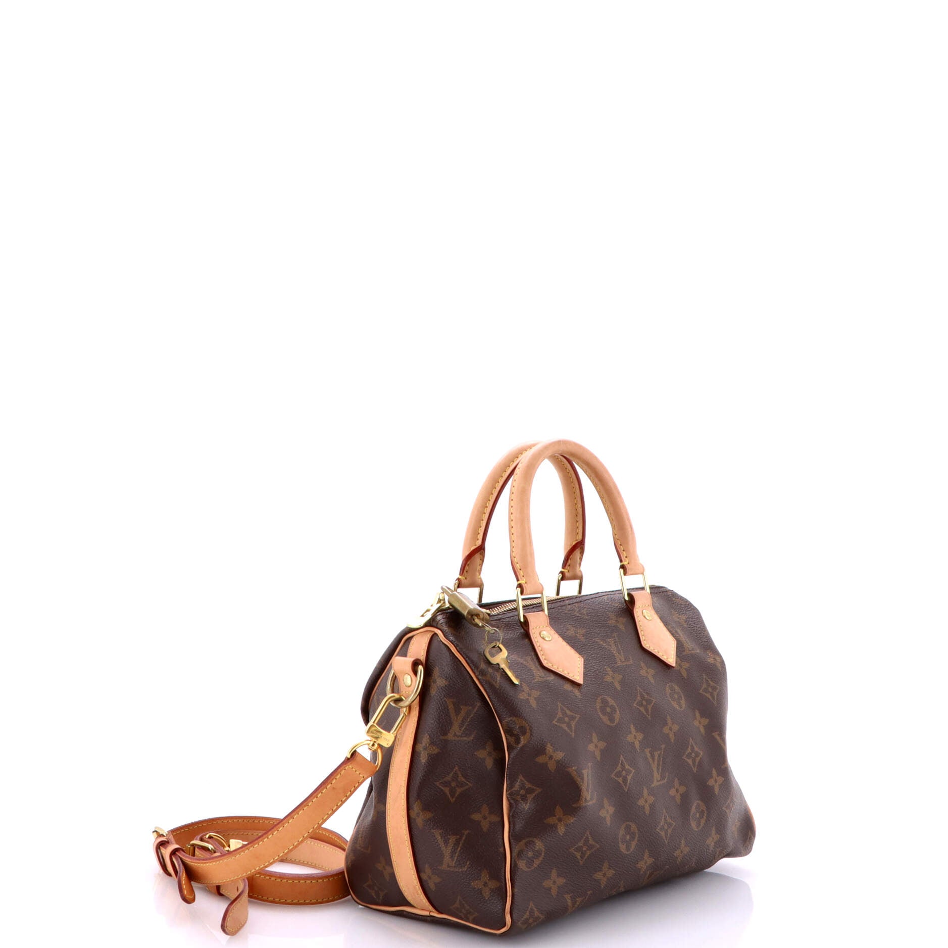 Louis Vuitton Speedy Bandouliere Bag Monogram Canvas 25